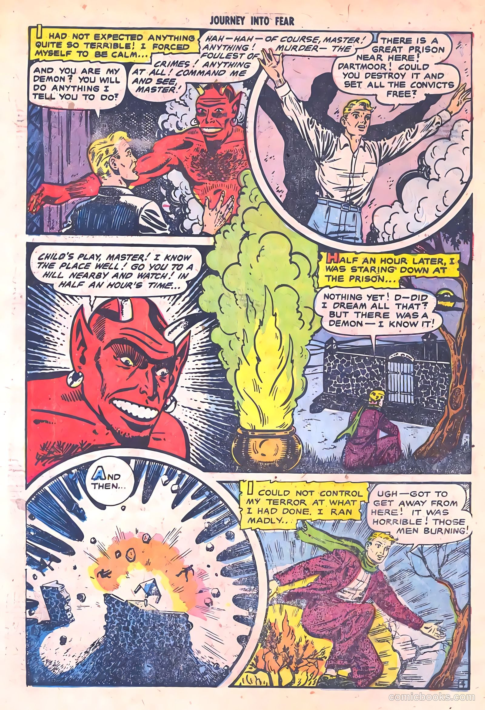 Journey into Fear #7 (1952) — page 6