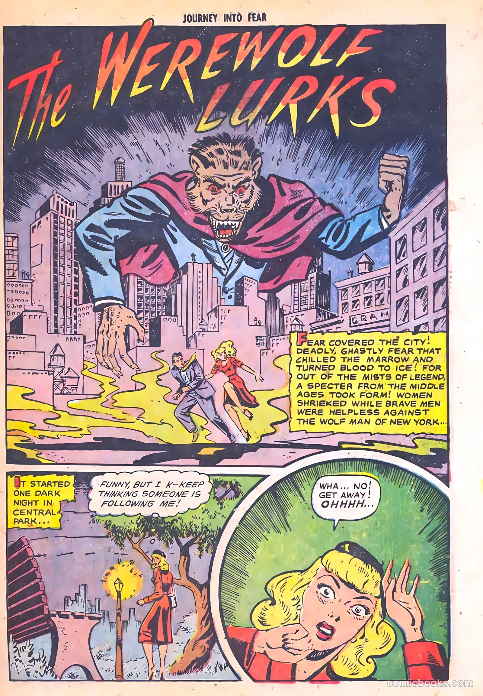 Journey into Fear #7 (1952) — page 11