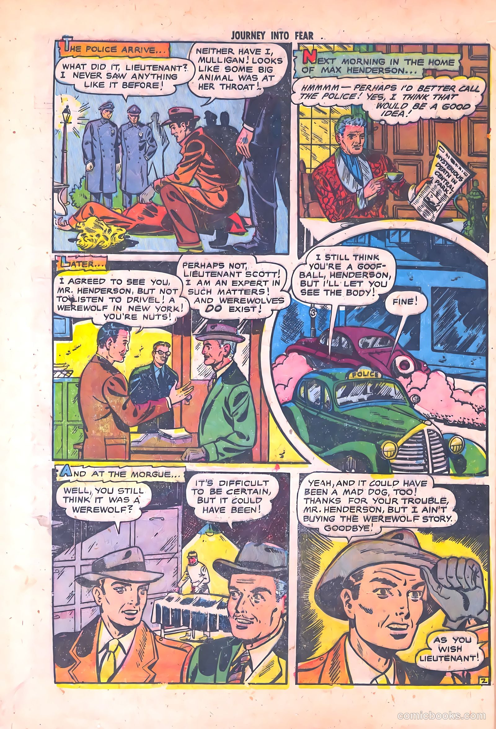 Journey into Fear #7 (1952) — page 12