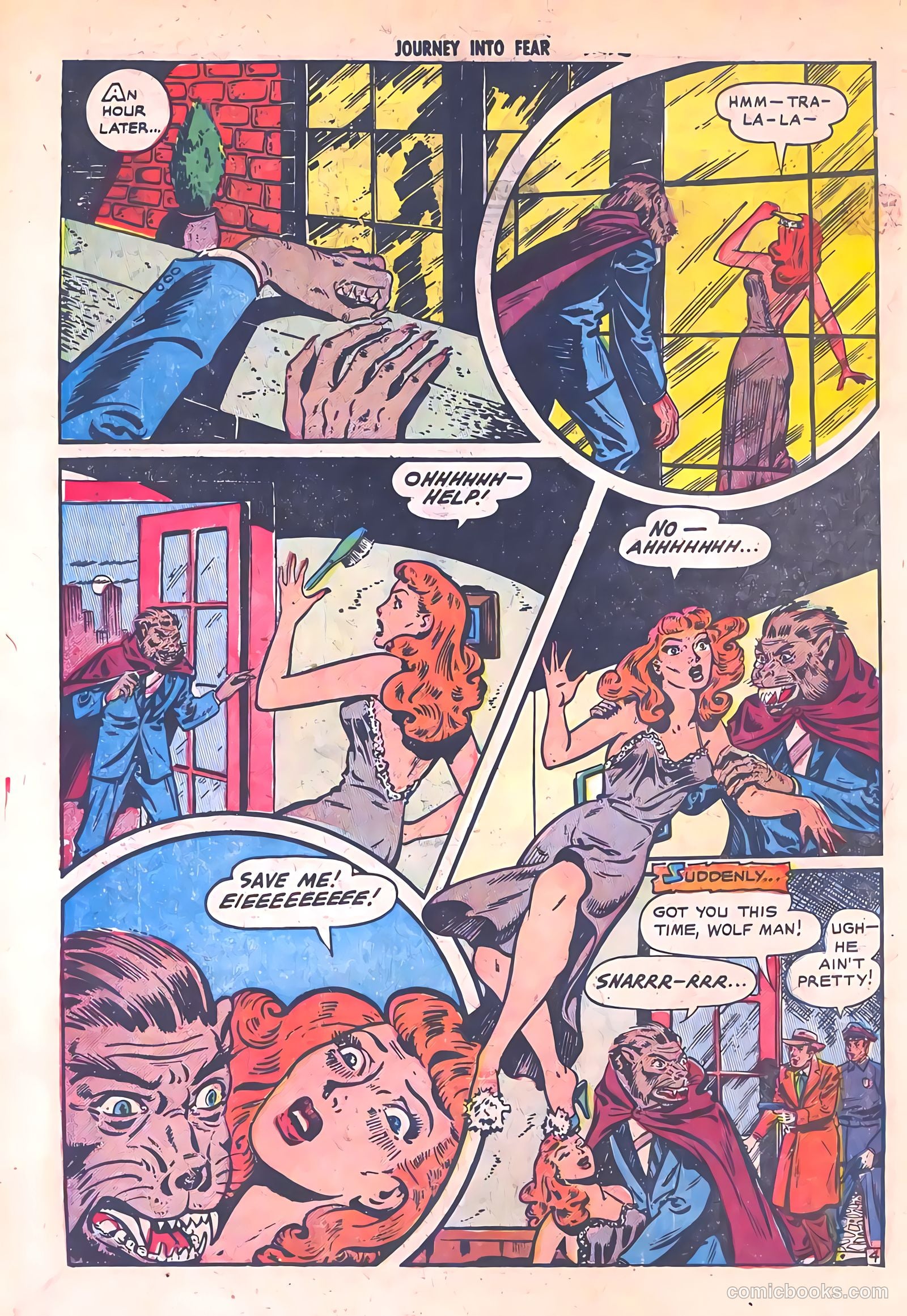 Journey into Fear #7 (1952) — page 14