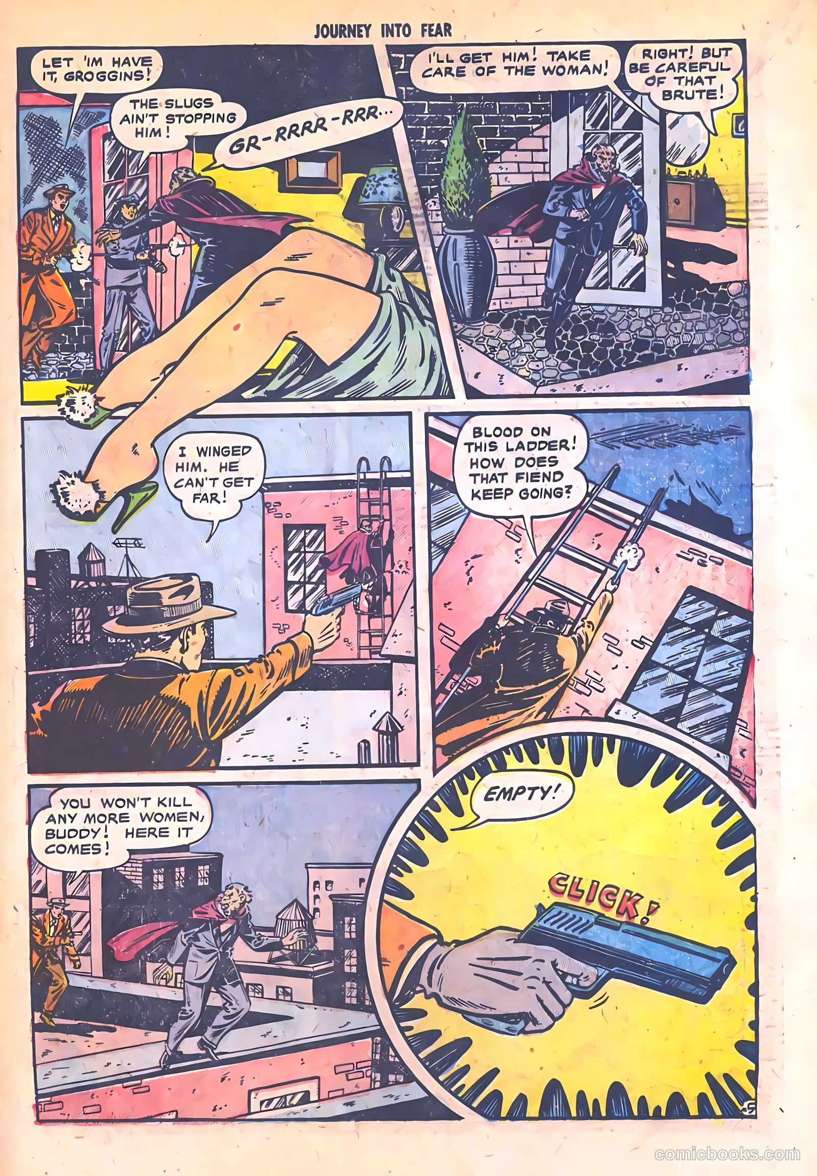 Journey into Fear #7 (1952) — page 15