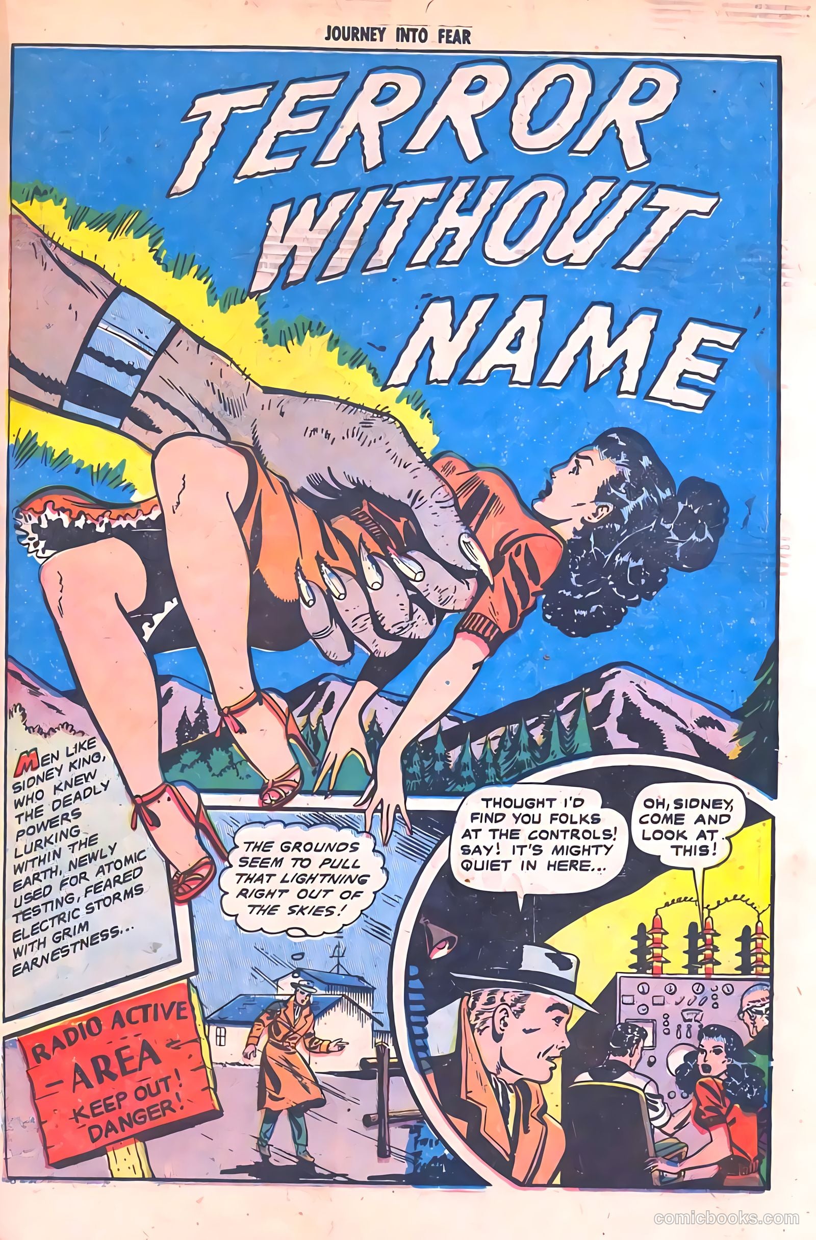 Journey into Fear #7 (1952) — page 19