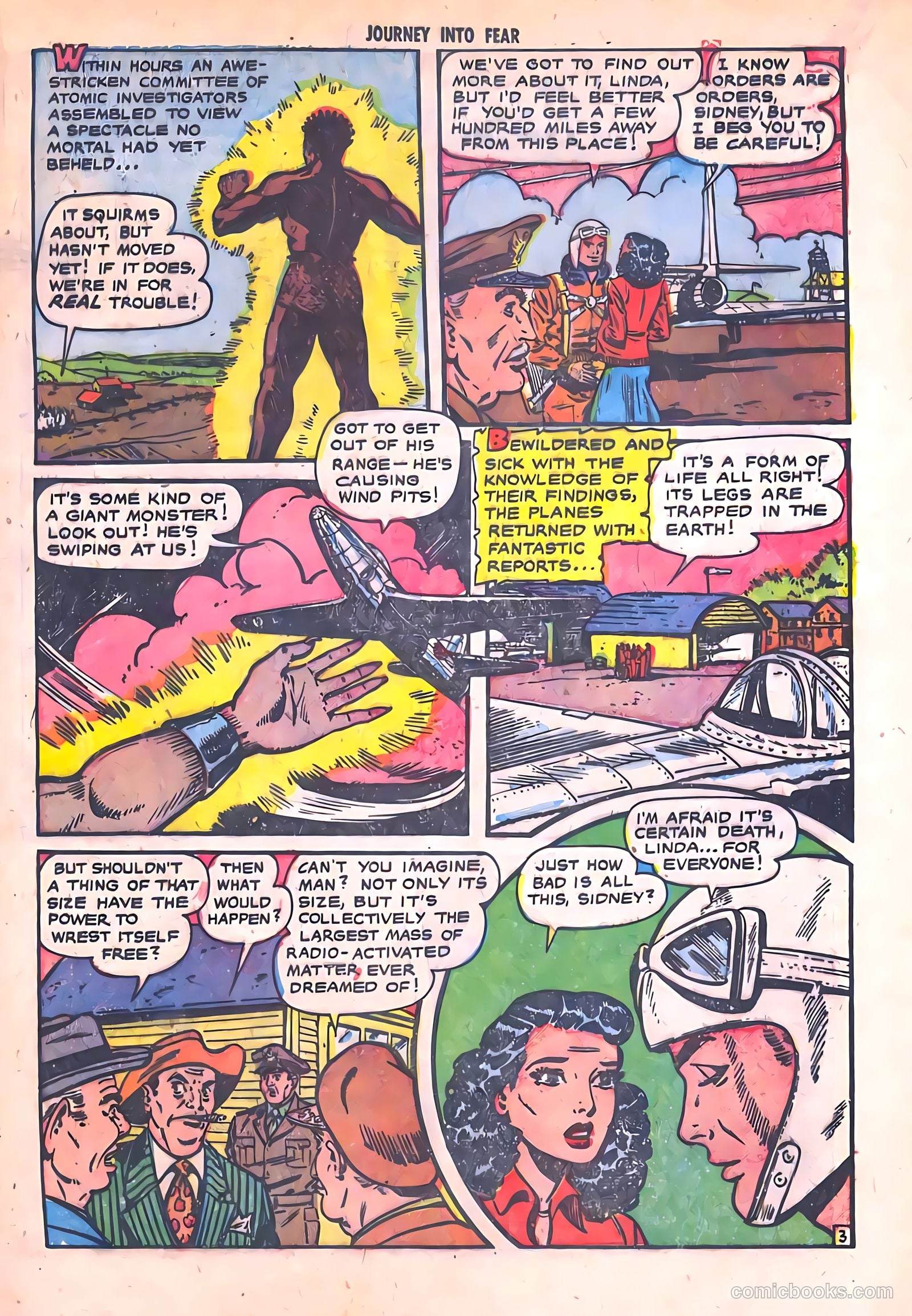 Journey into Fear #7 (1952) — page 21