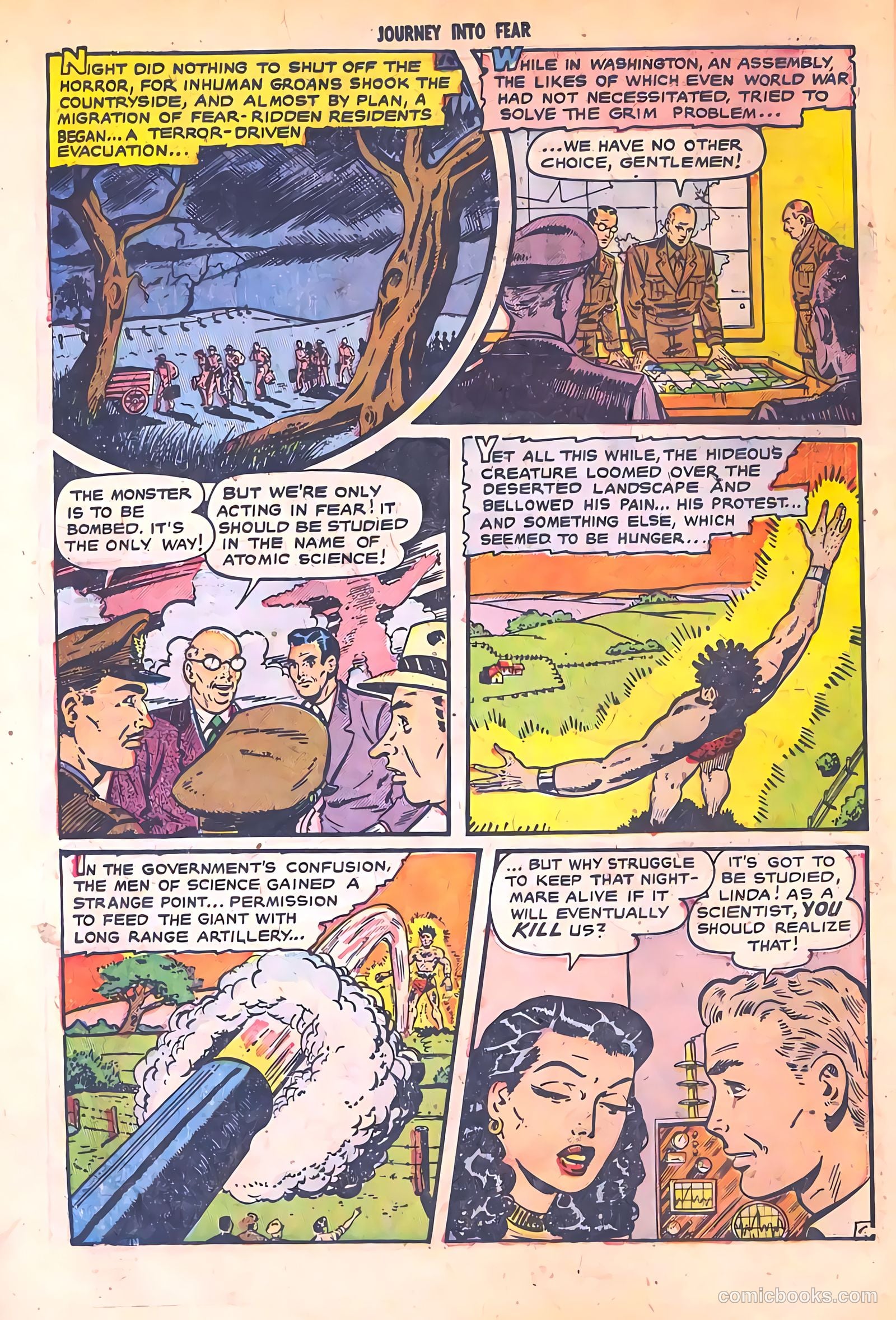 Journey into Fear #7 (1952) — page 22