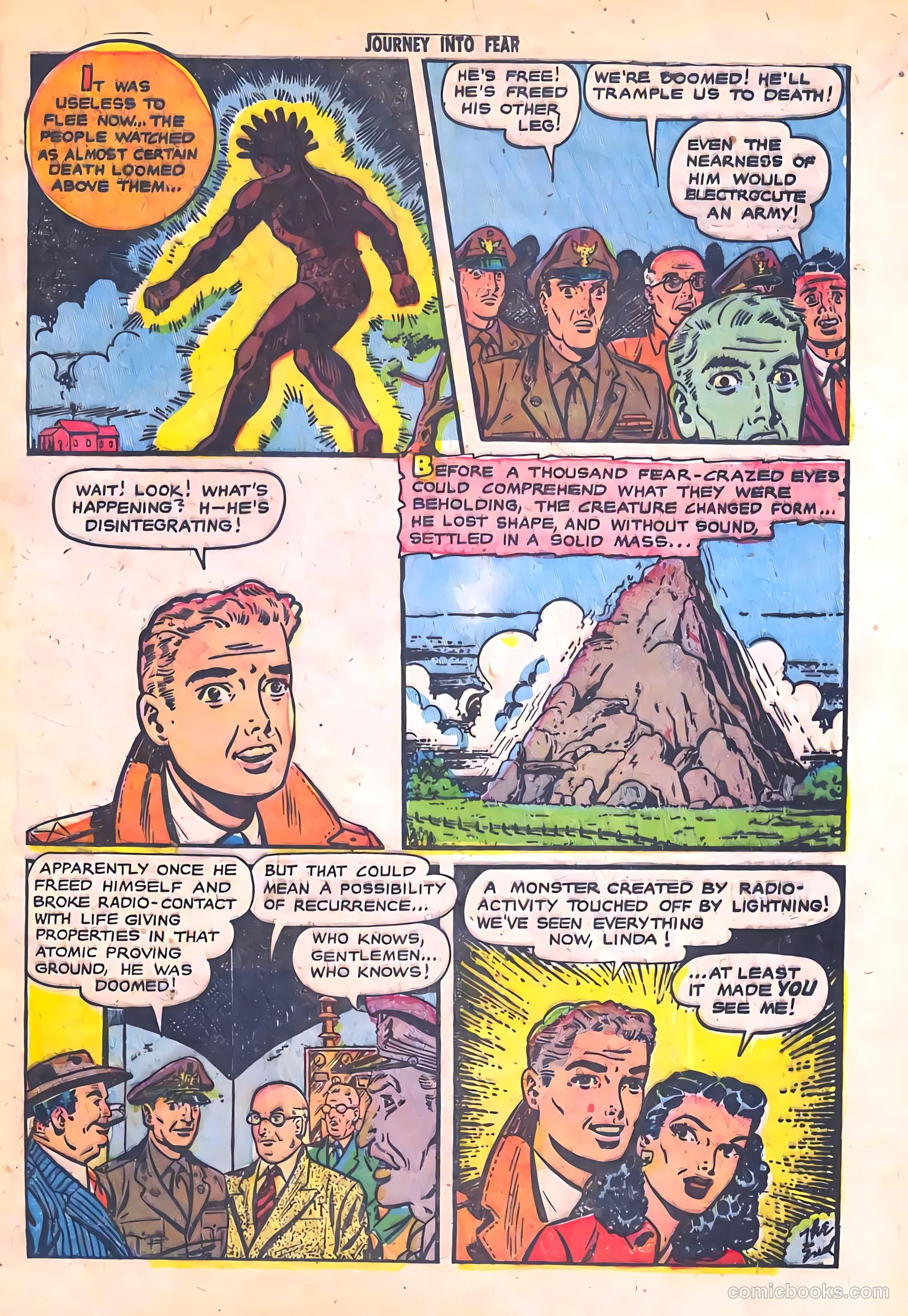 Journey into Fear #7 (1952) — page 25