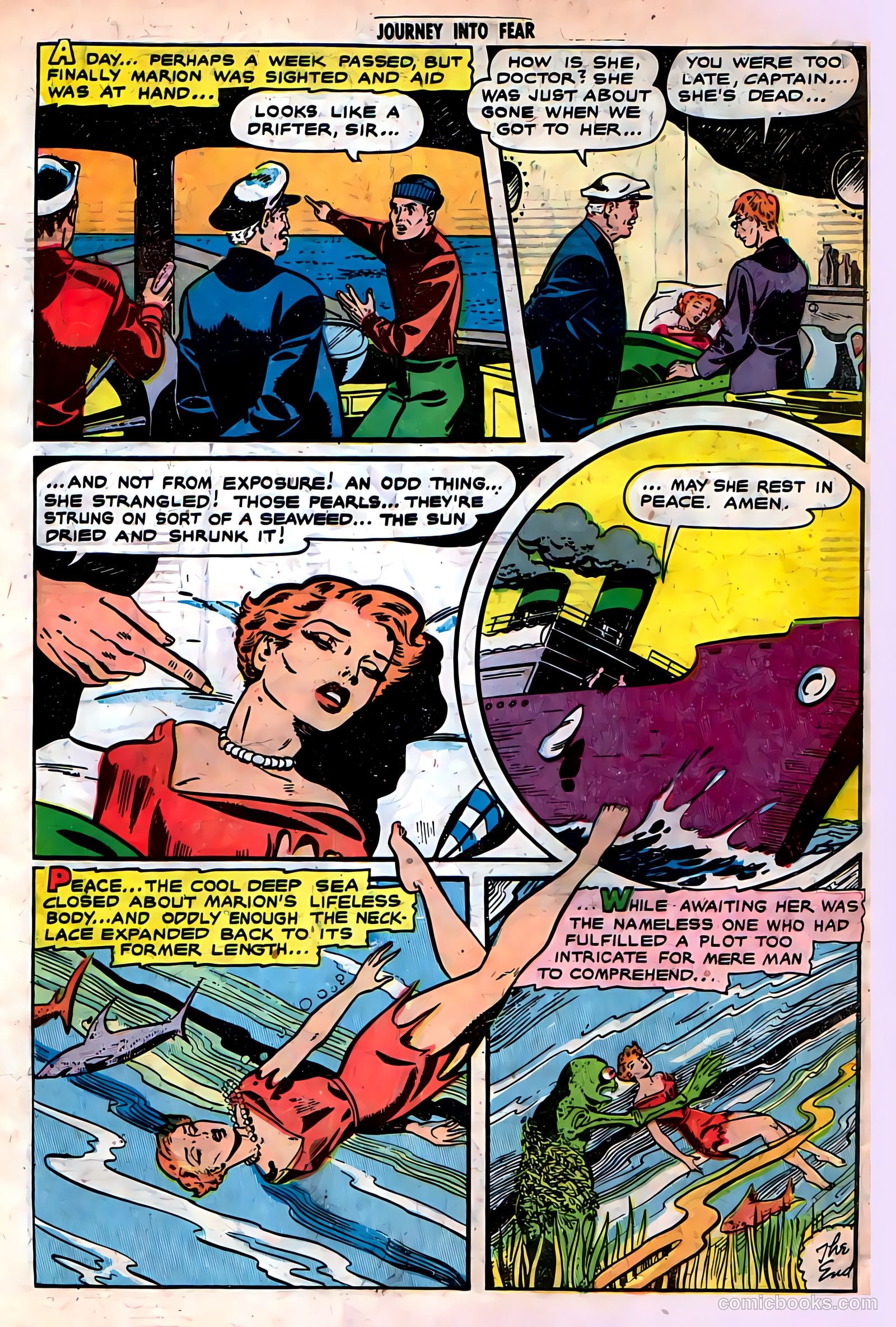Journey into Fear #7 (1952) — page 34