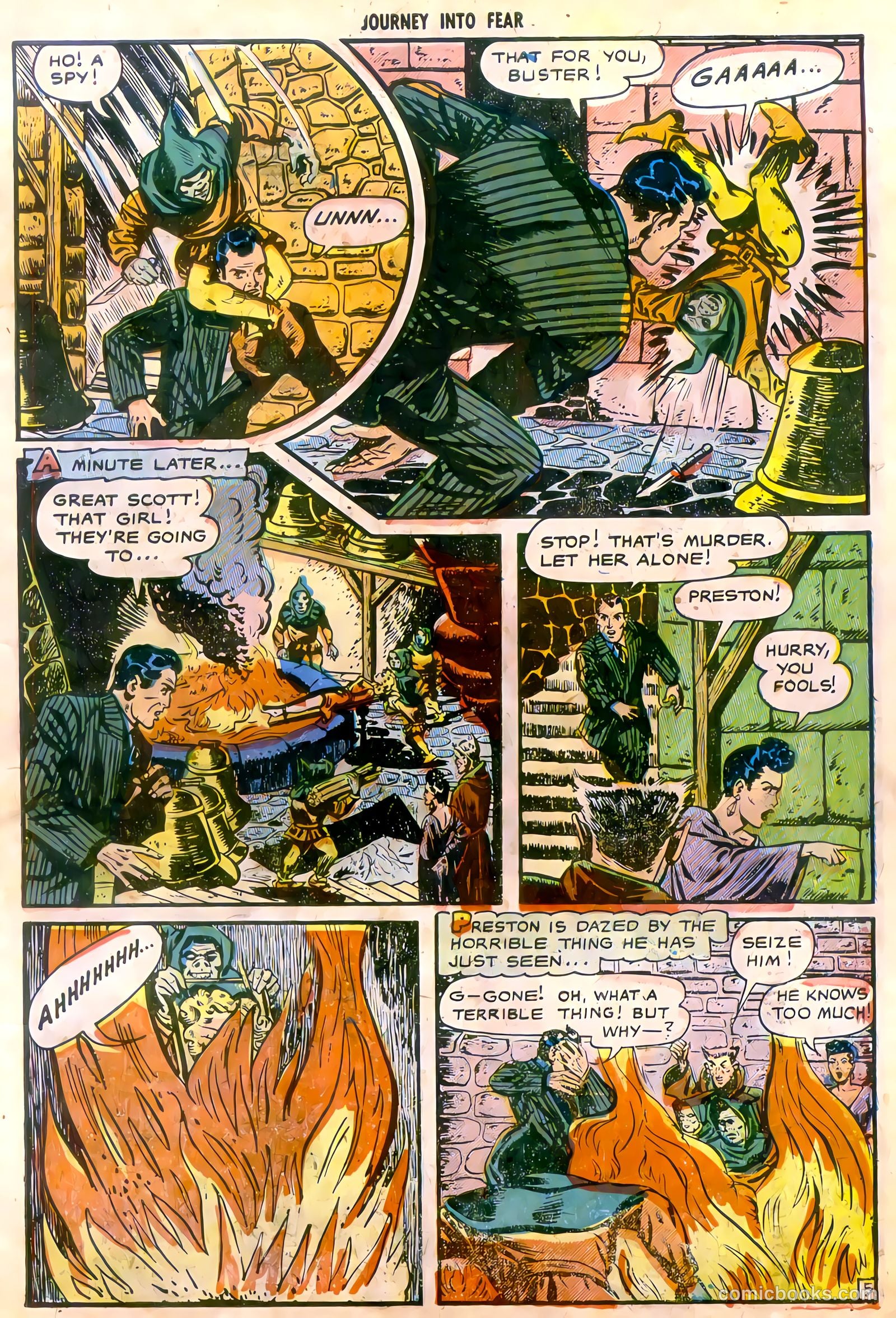 Journey into Fear #8 (1951) — page 6