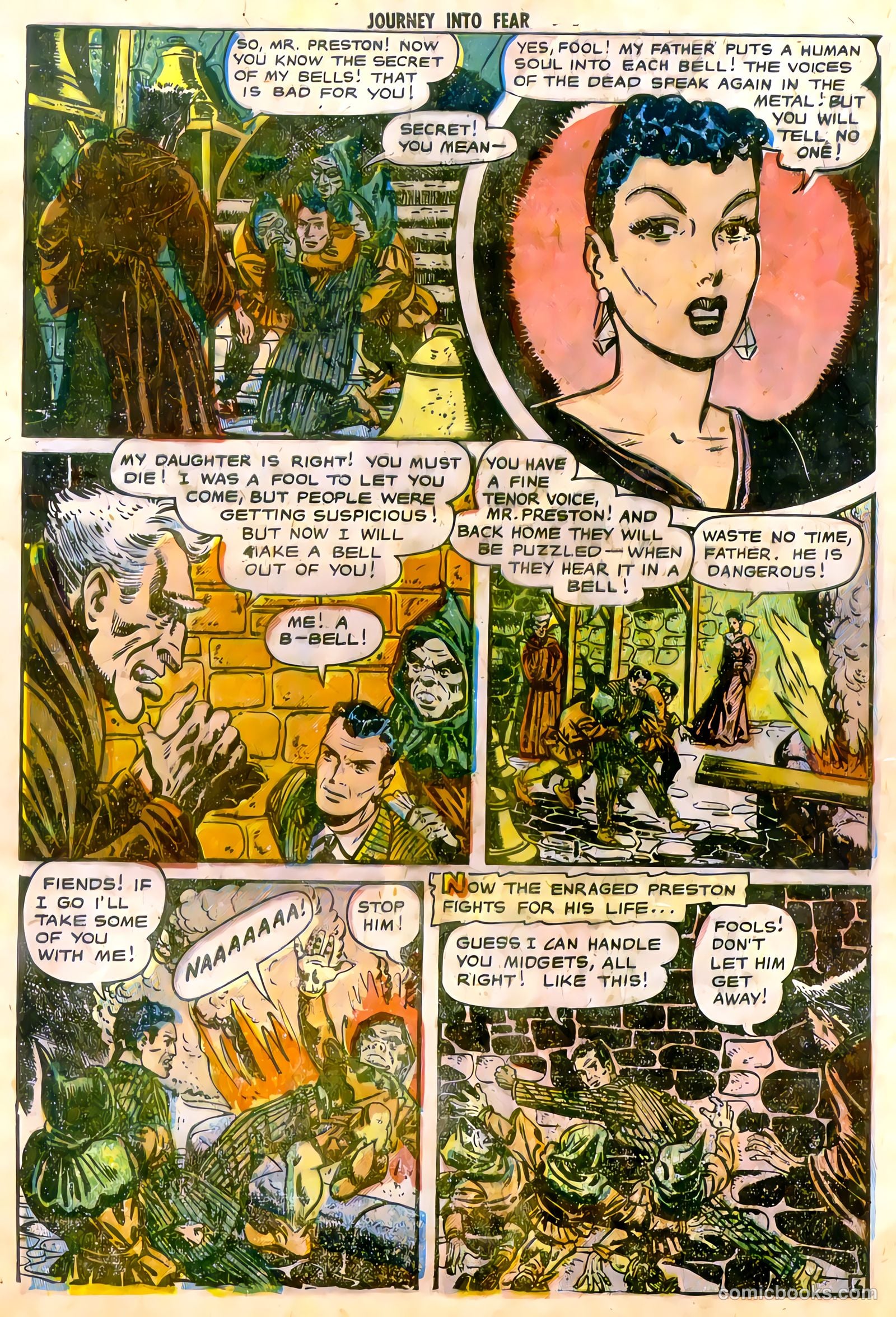 Journey into Fear #8 (1951) — page 7
