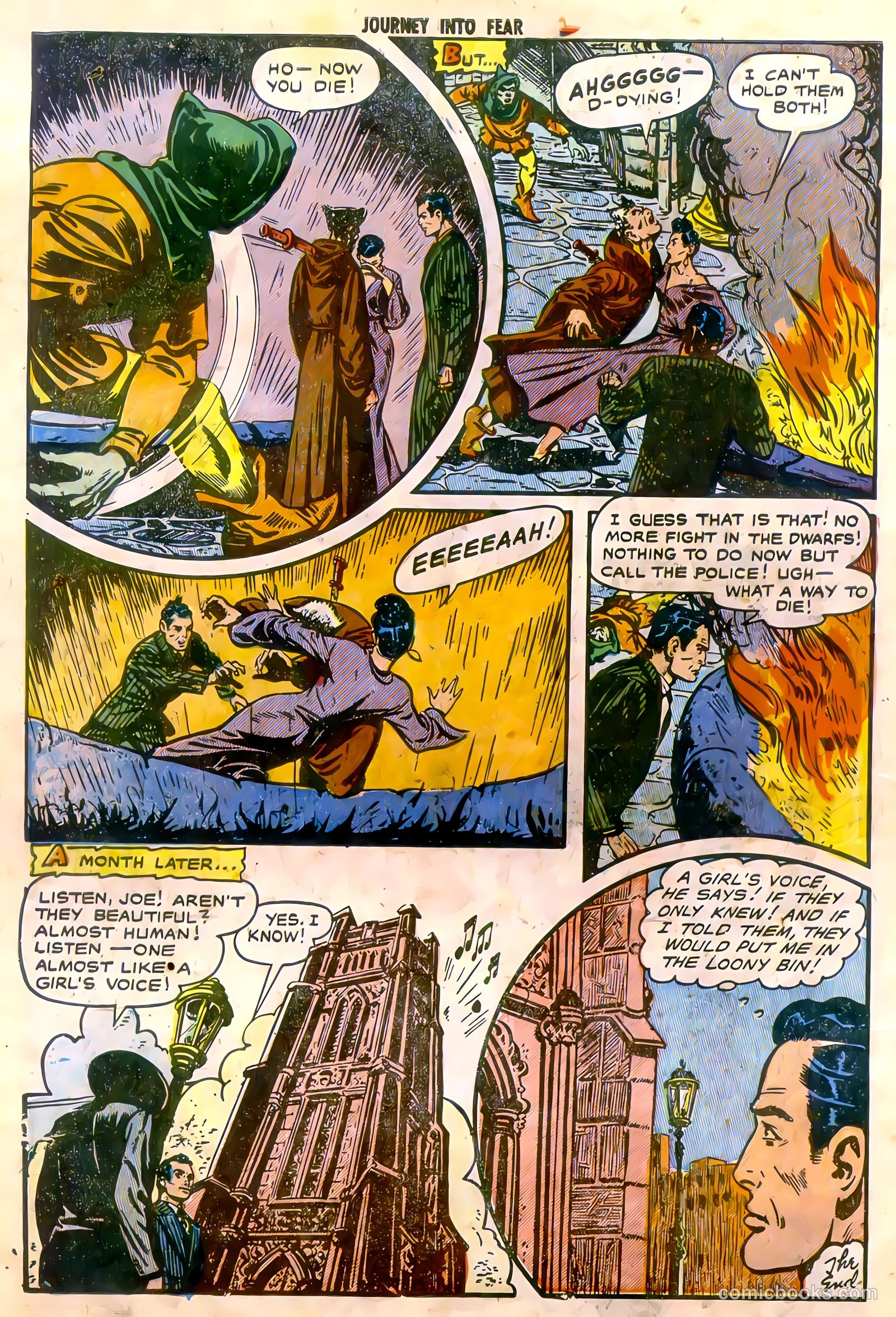 Journey into Fear #8 (1951) — page 9