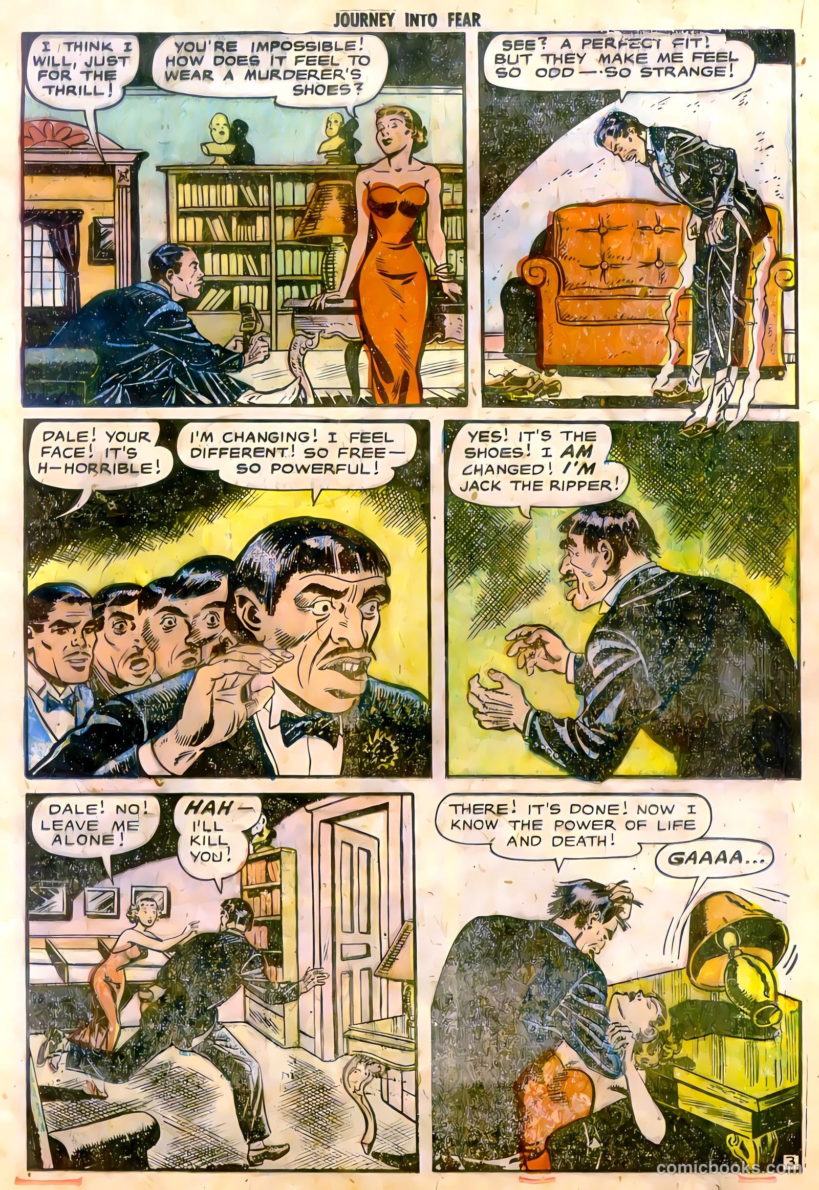 Journey into Fear #8 (1951) — page 12