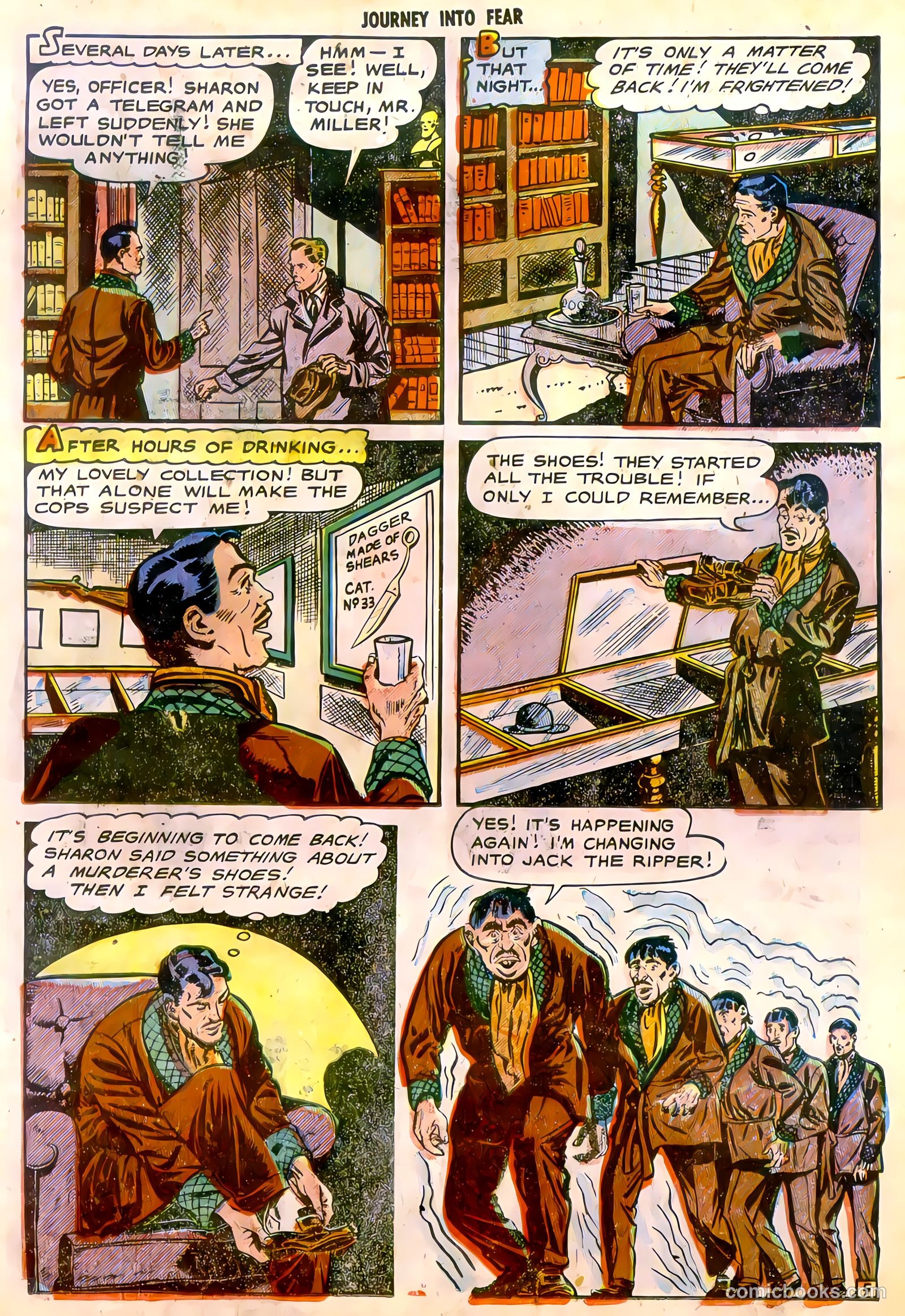 Journey into Fear #8 (1951) — page 14