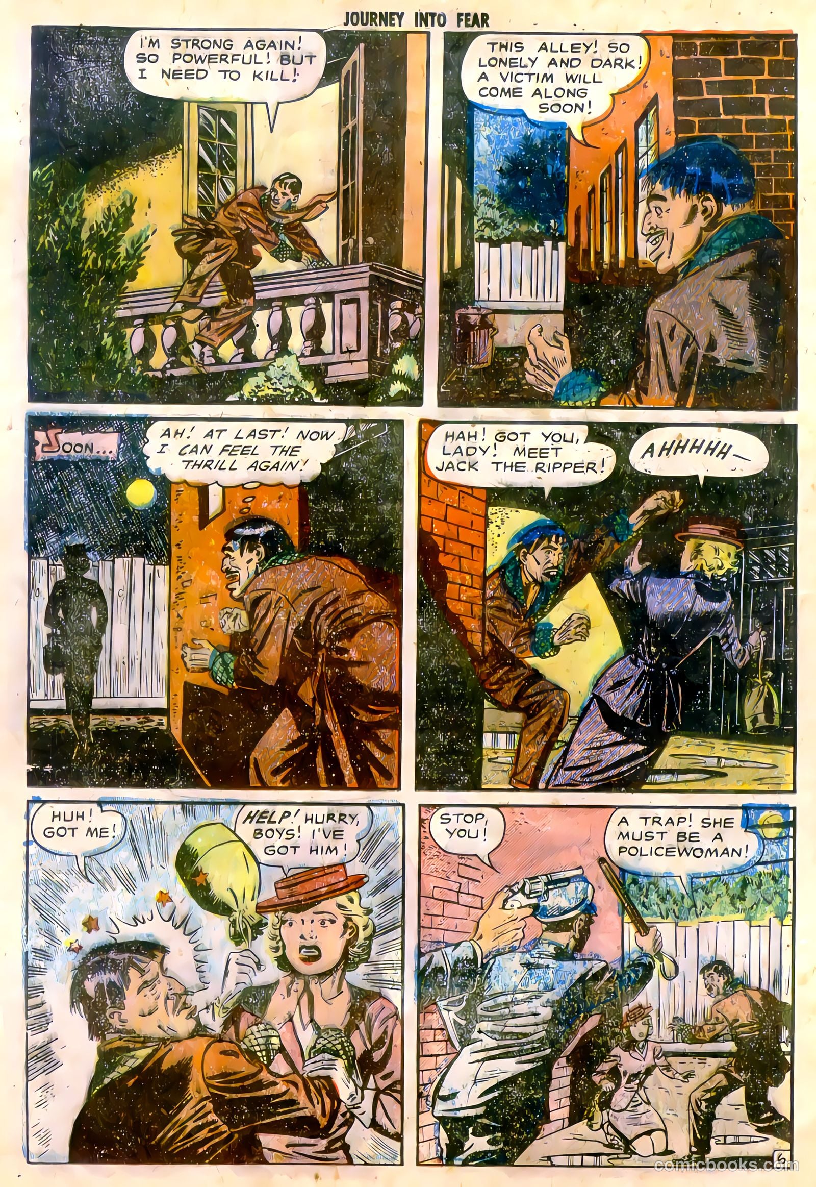 Journey into Fear #8 (1951) — page 15