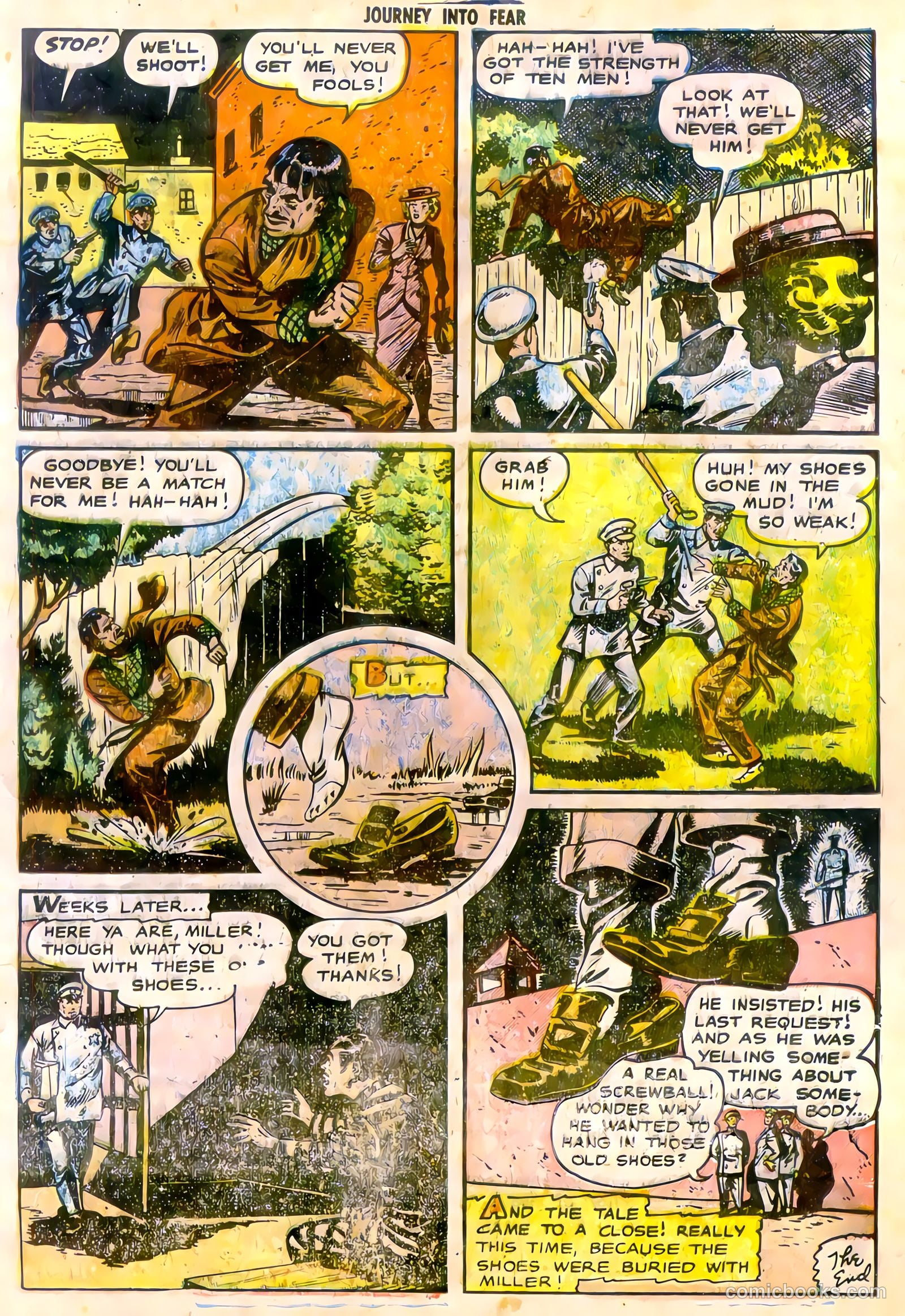 Journey into Fear #8 (1951) — page 16