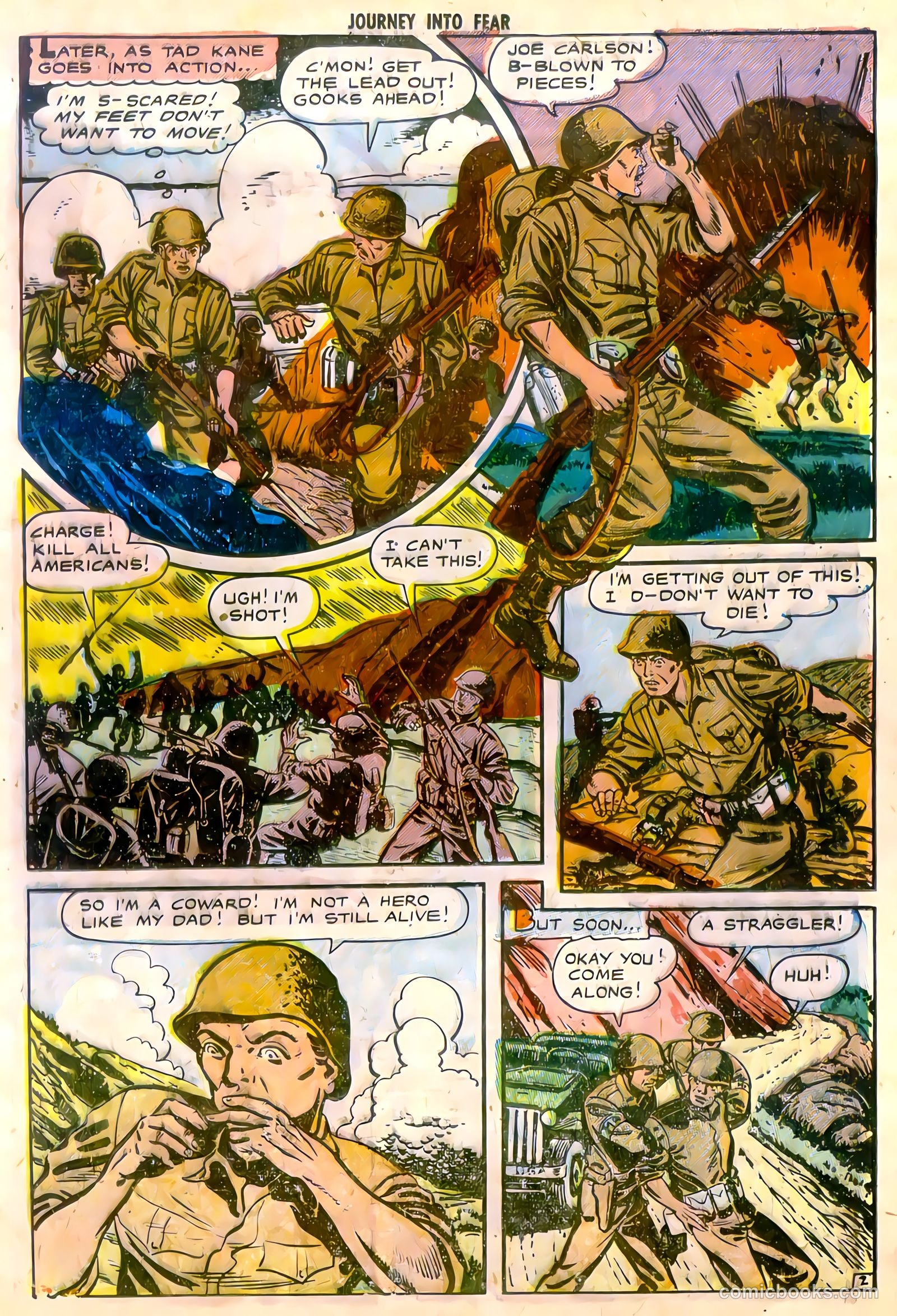 Journey into Fear #8 (1951) — page 20