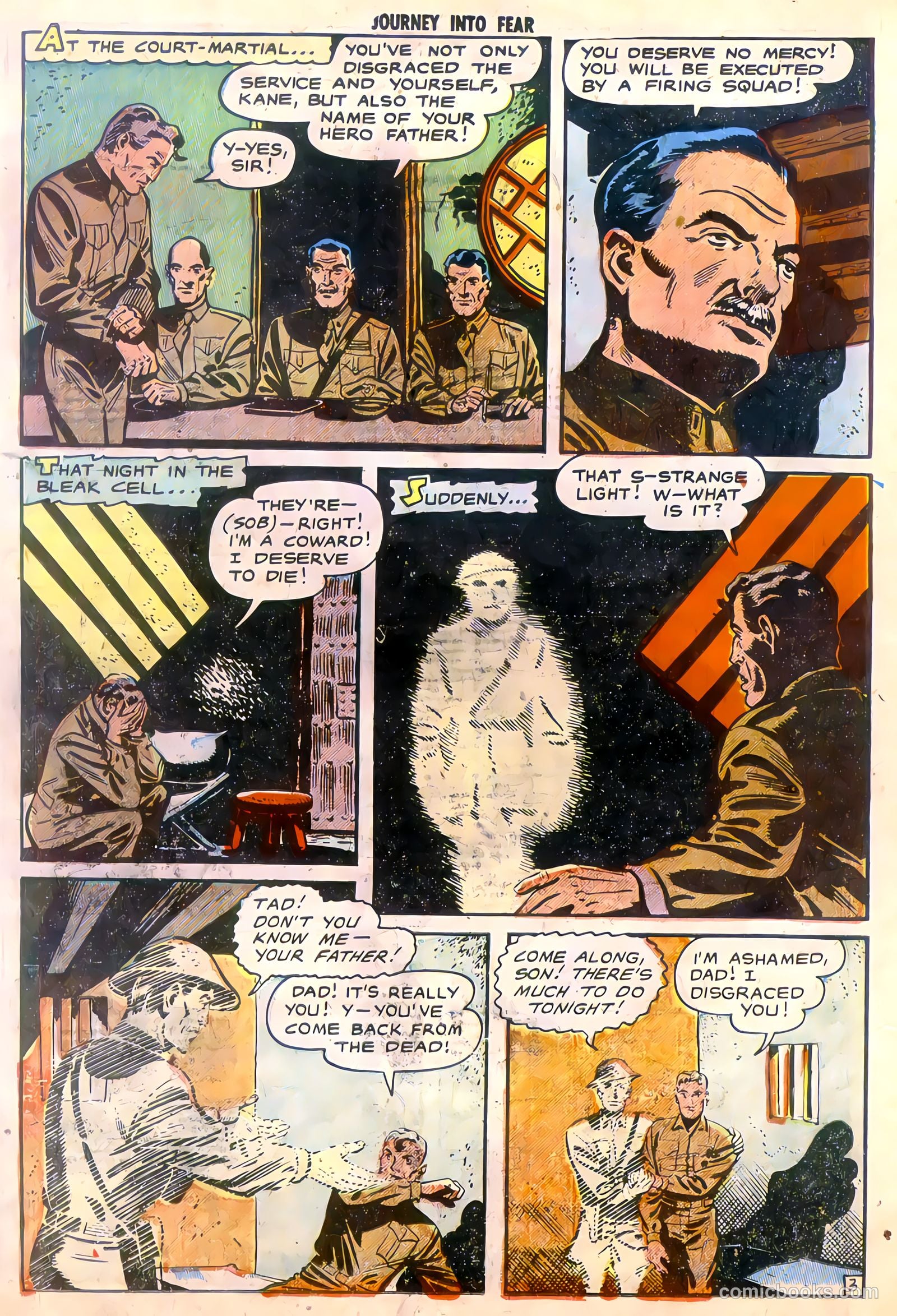 Journey into Fear #8 (1951) — page 21