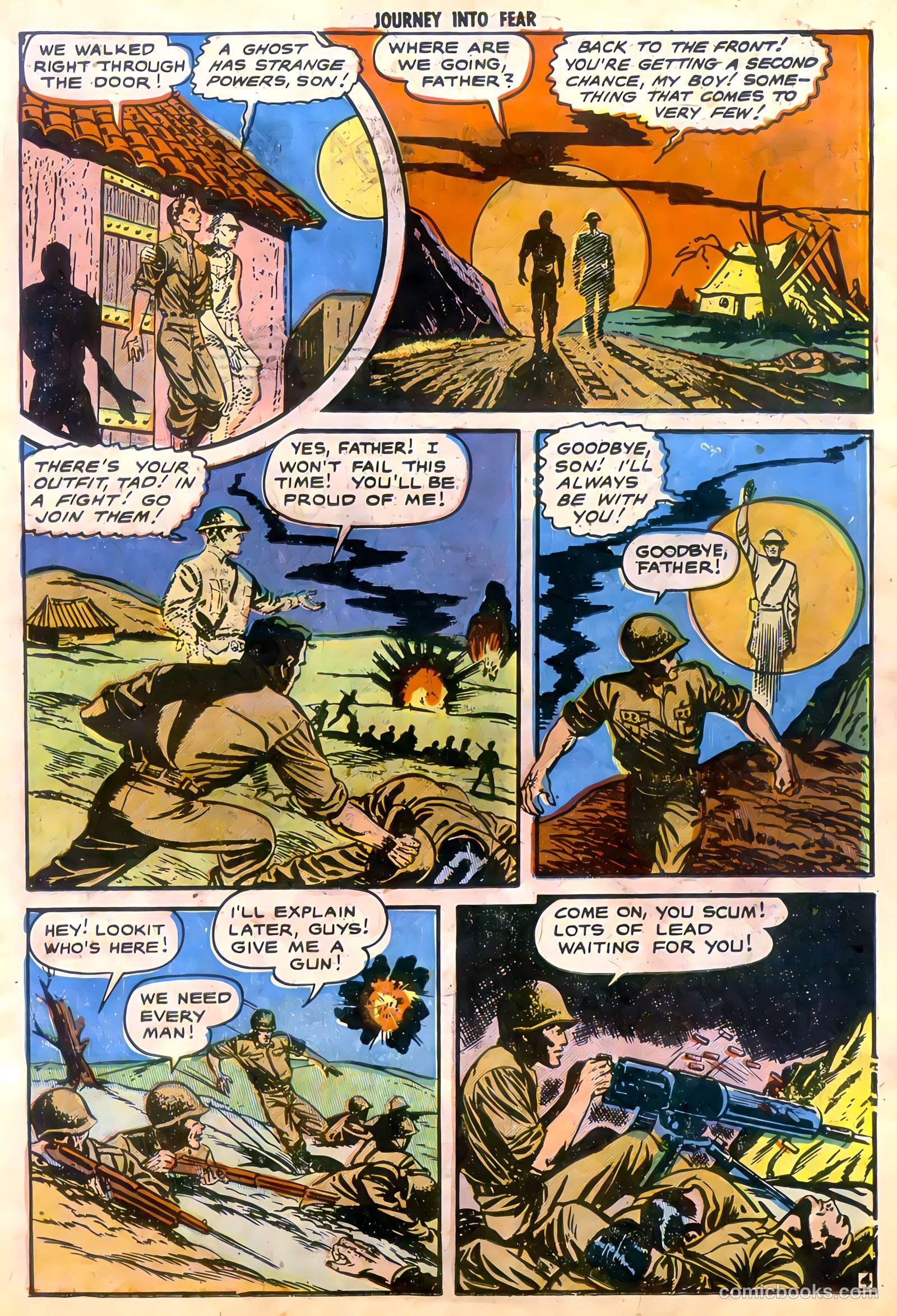 Journey into Fear #8 (1951) — page 22