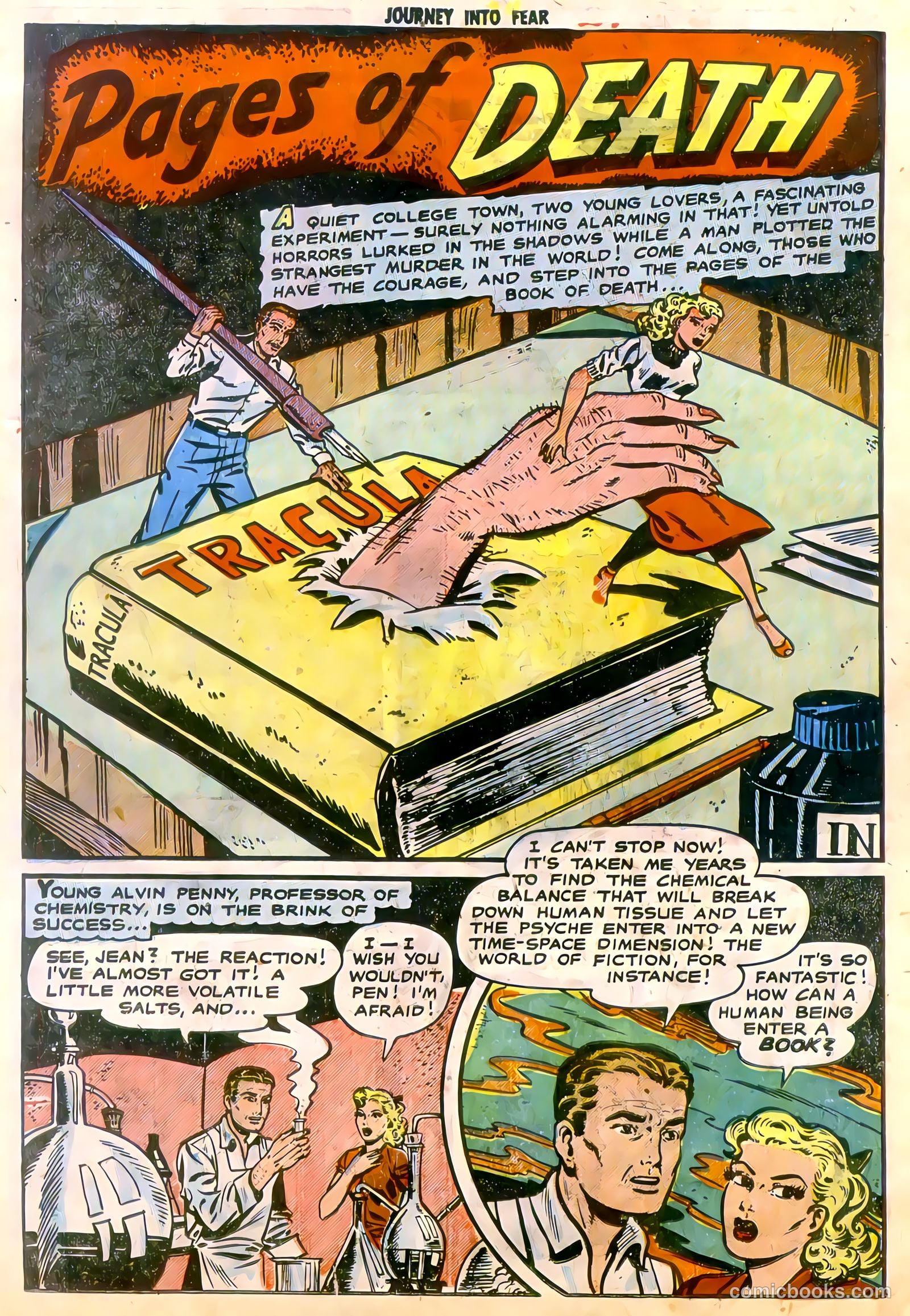 Journey into Fear #8 (1951) — page 25