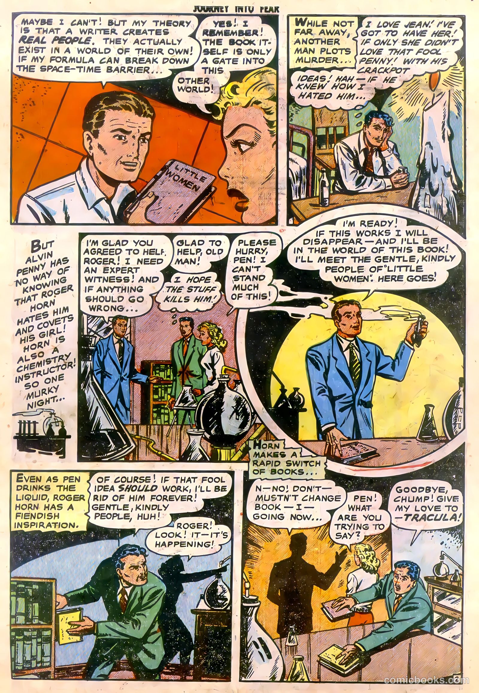 Journey into Fear #8 (1951) — page 26