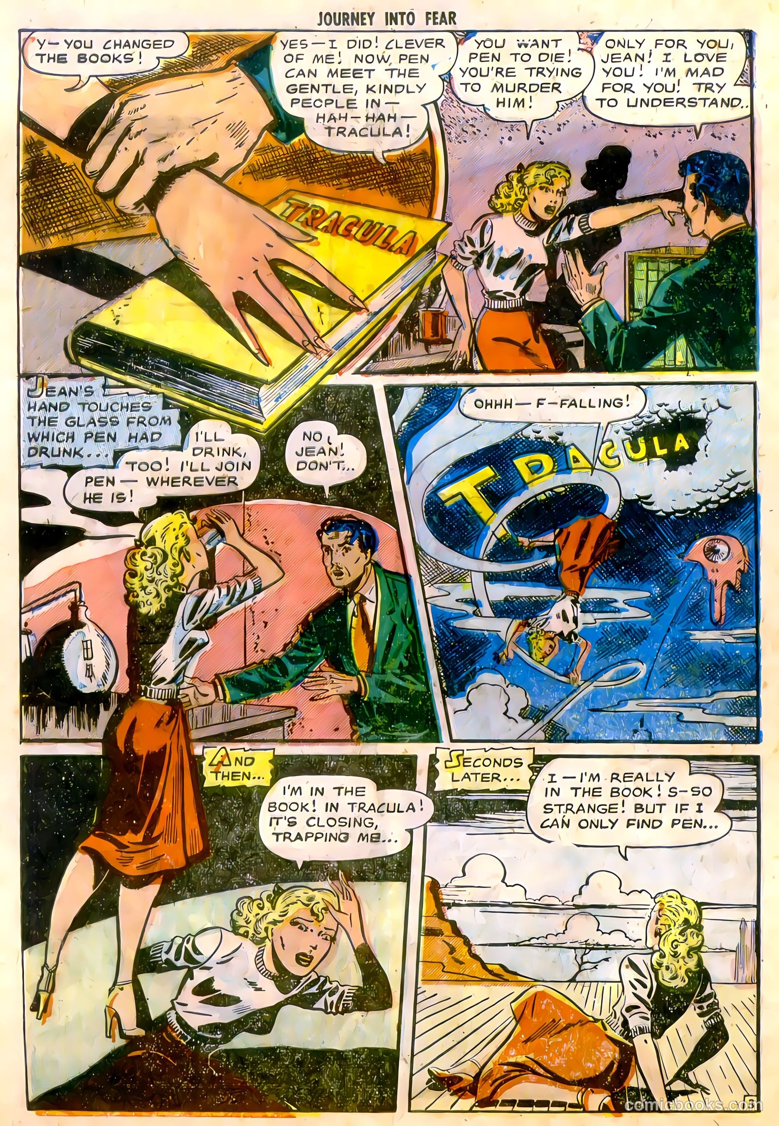 Journey into Fear #8 (1951) — page 27