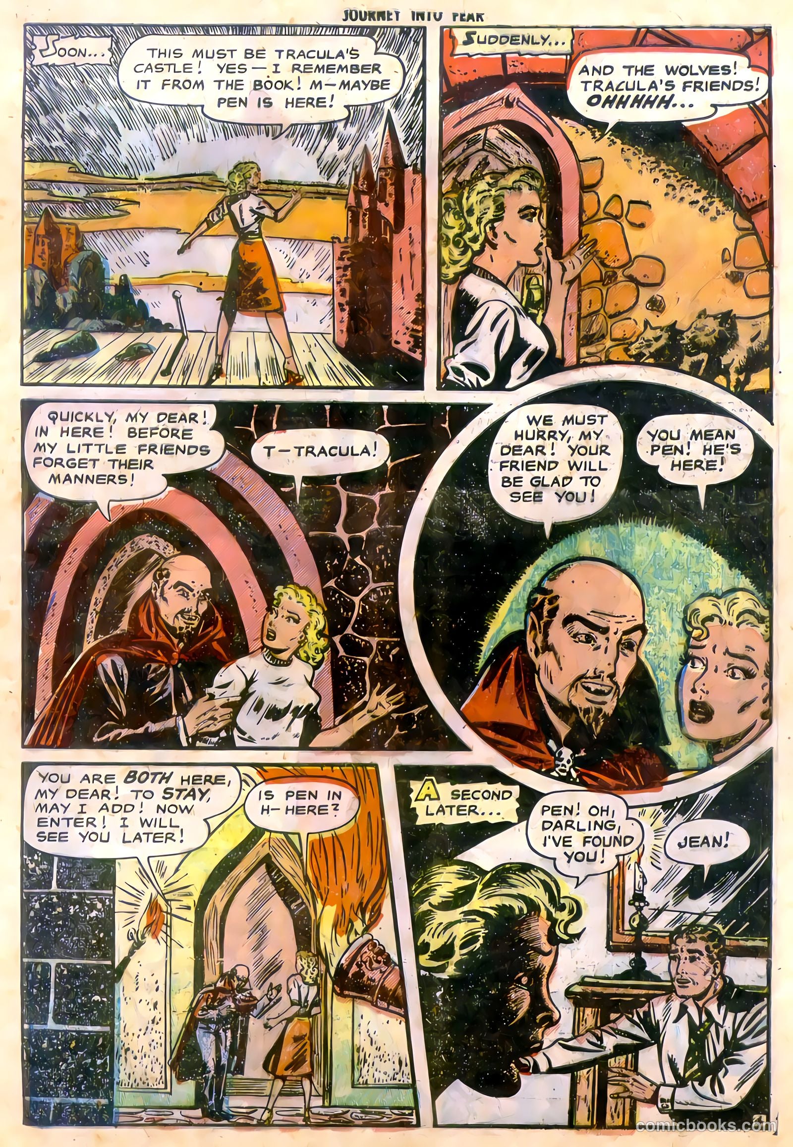 Journey into Fear #8 (1951) — page 28