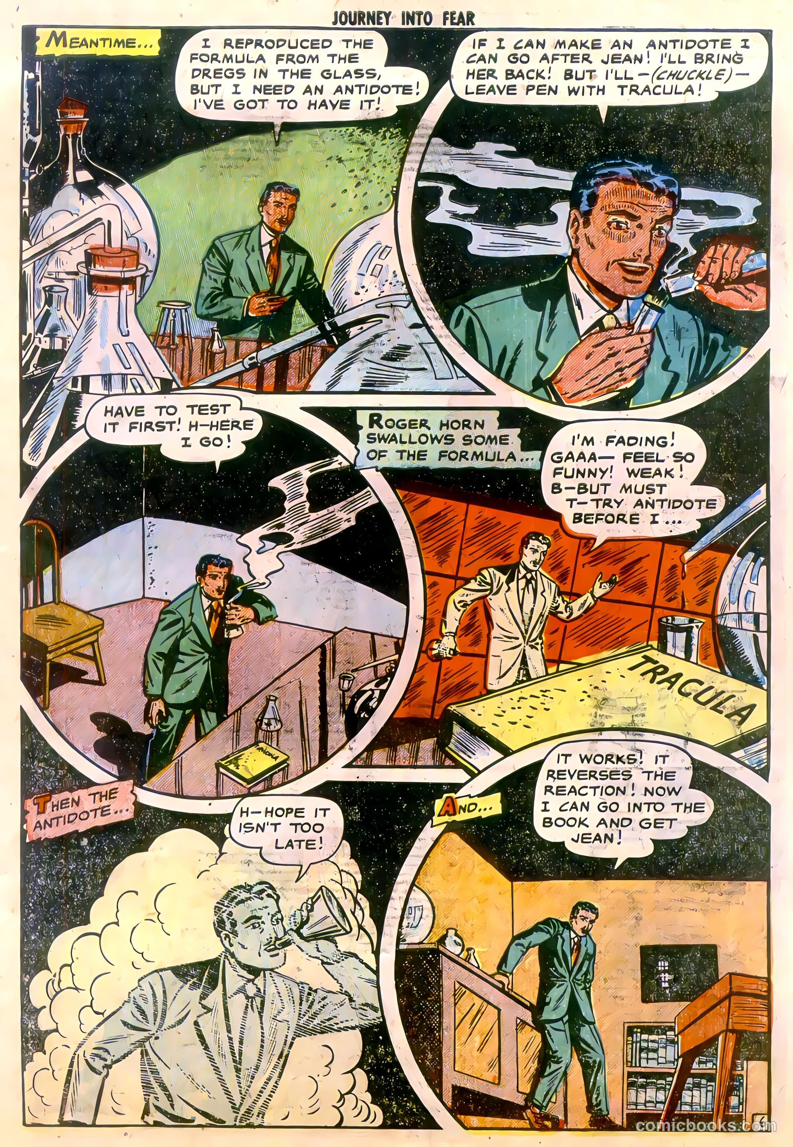 Journey into Fear #8 (1951) — page 30