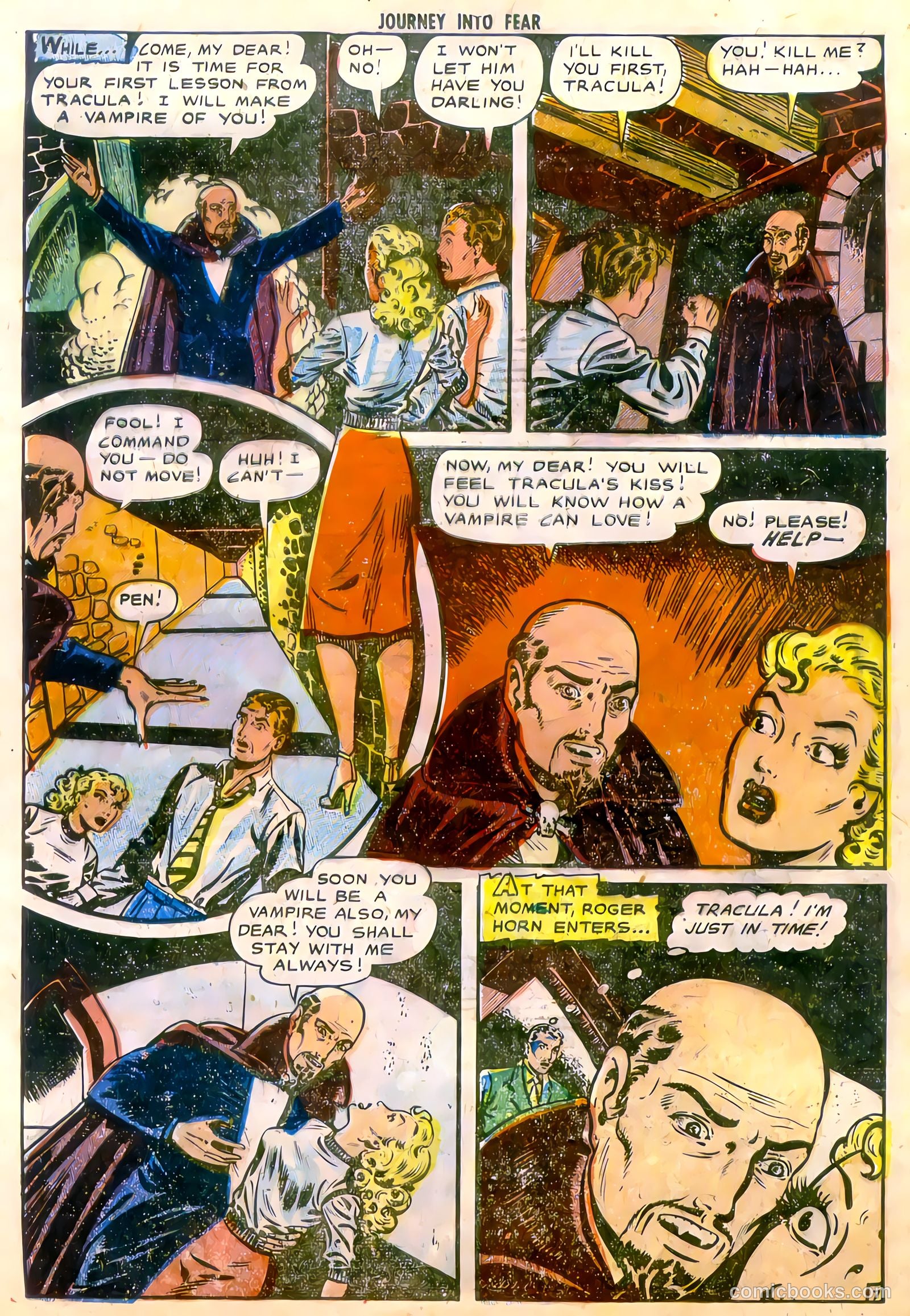 Journey into Fear #8 (1951) — page 31