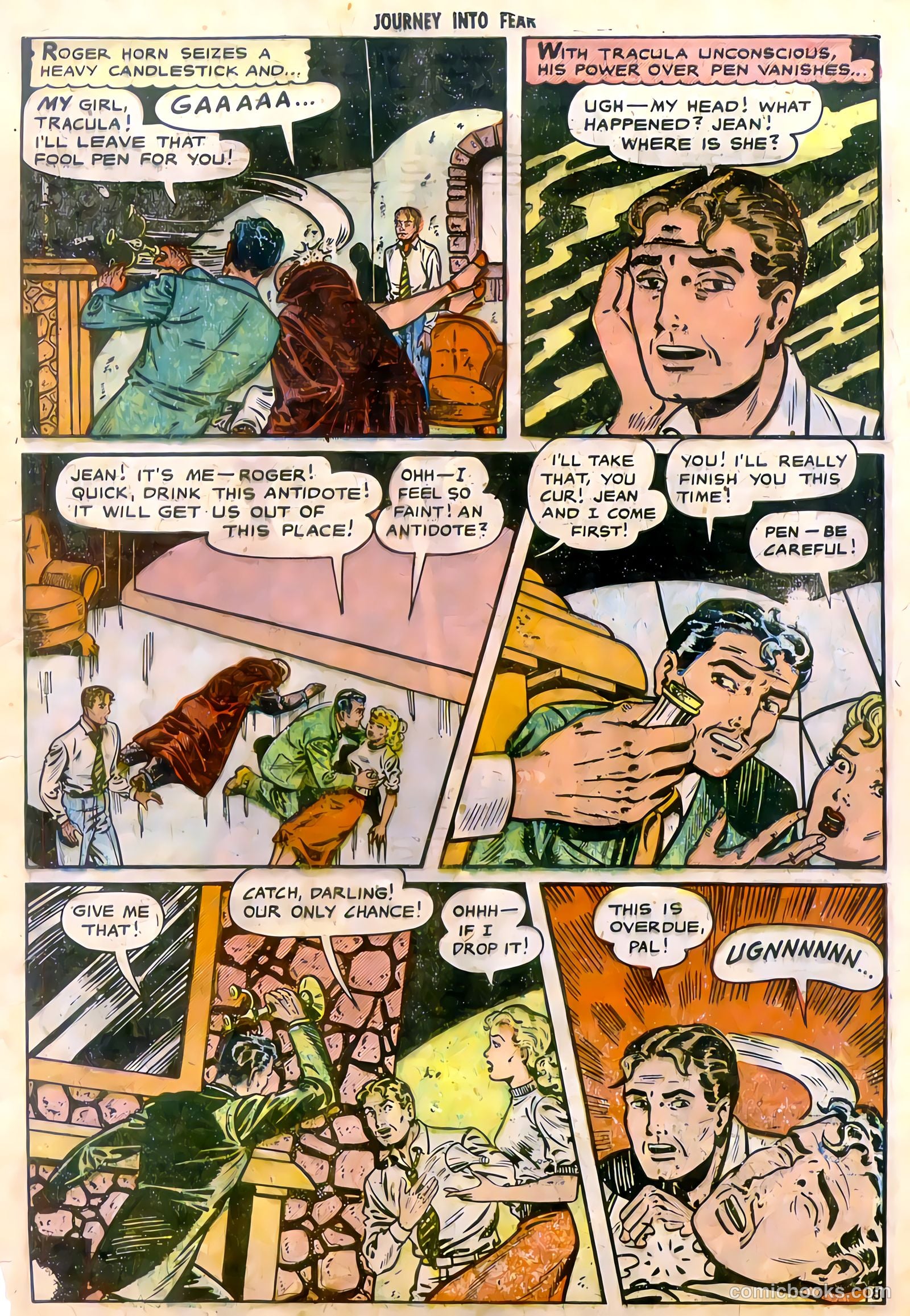 Journey into Fear #8 (1951) — page 32