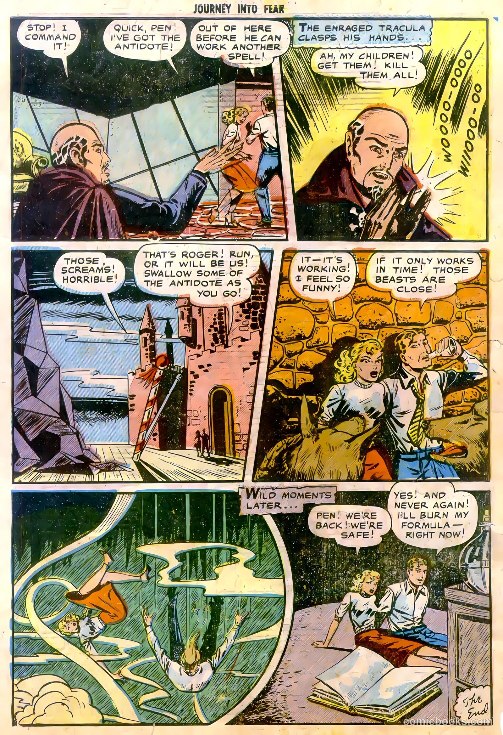 Journey into Fear #8 (1951) — page 33