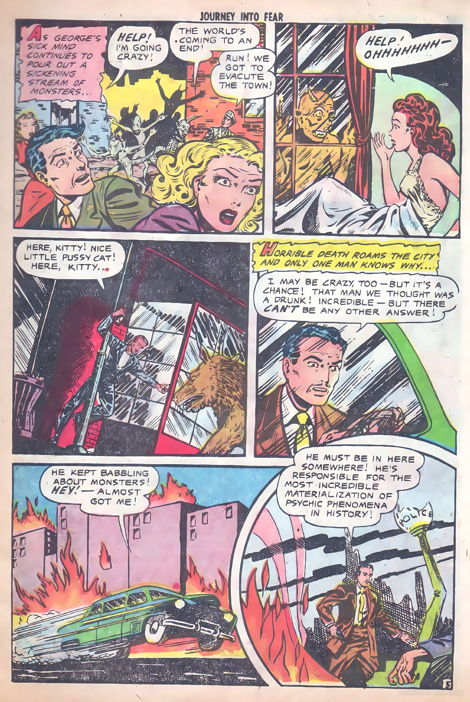 Journey into Fear #9 (1952) — page 7