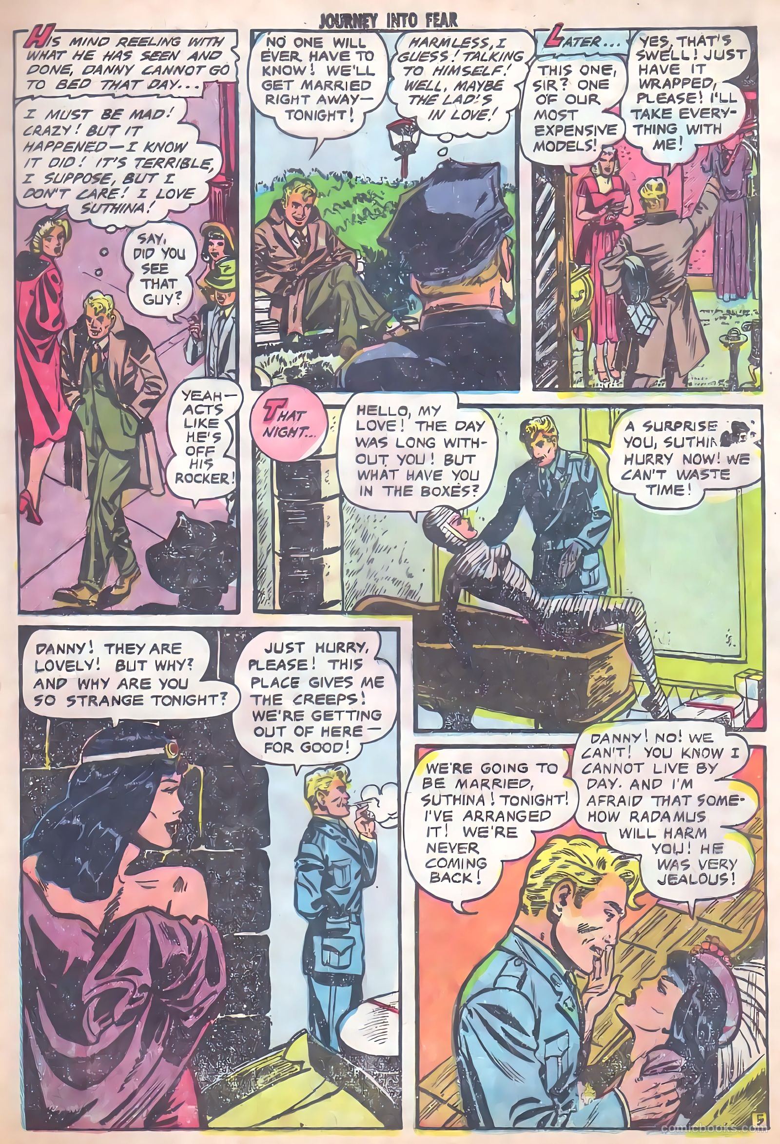 Journey into Fear #9 (1952) — page 13