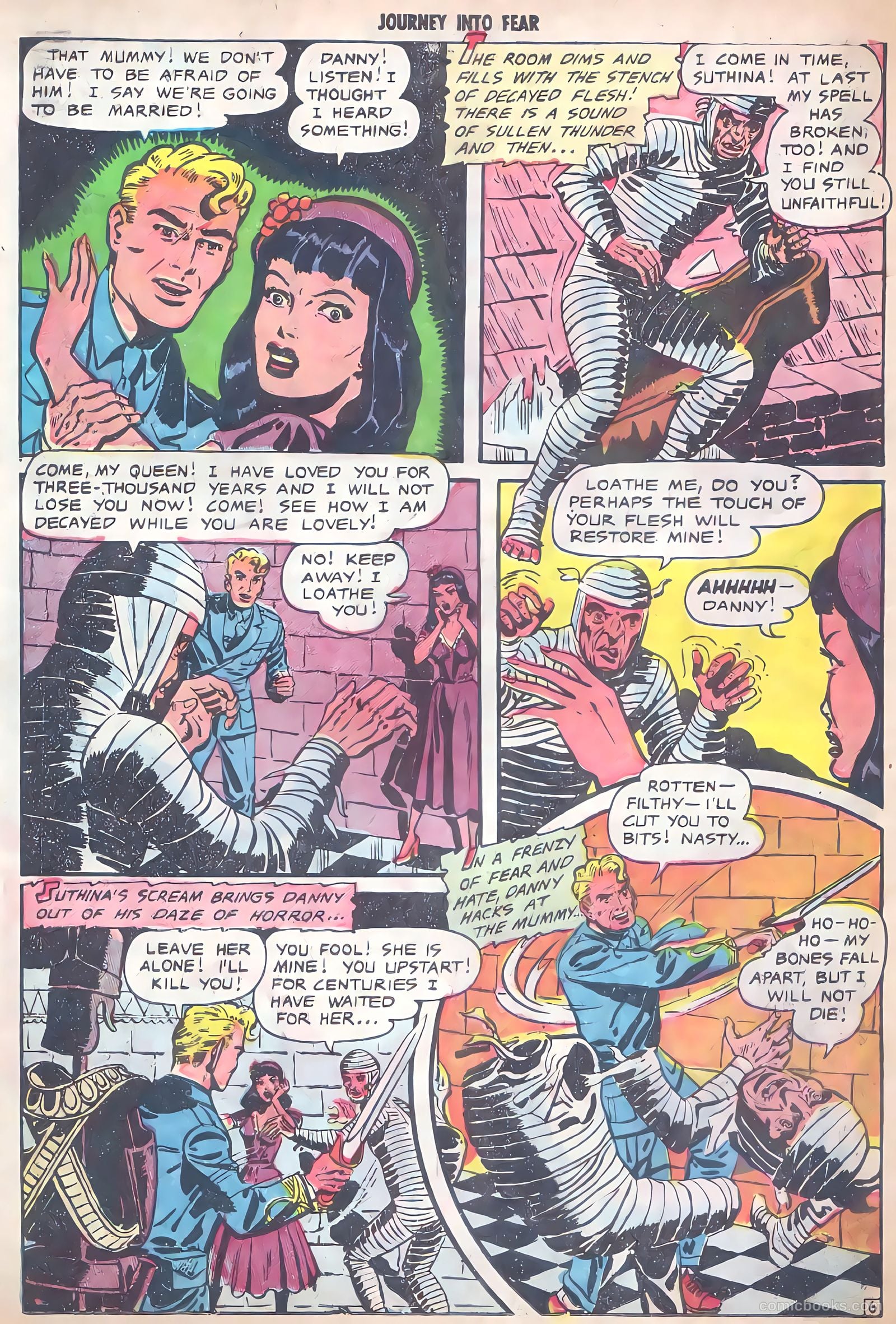 Journey into Fear #9 (1952) — page 14