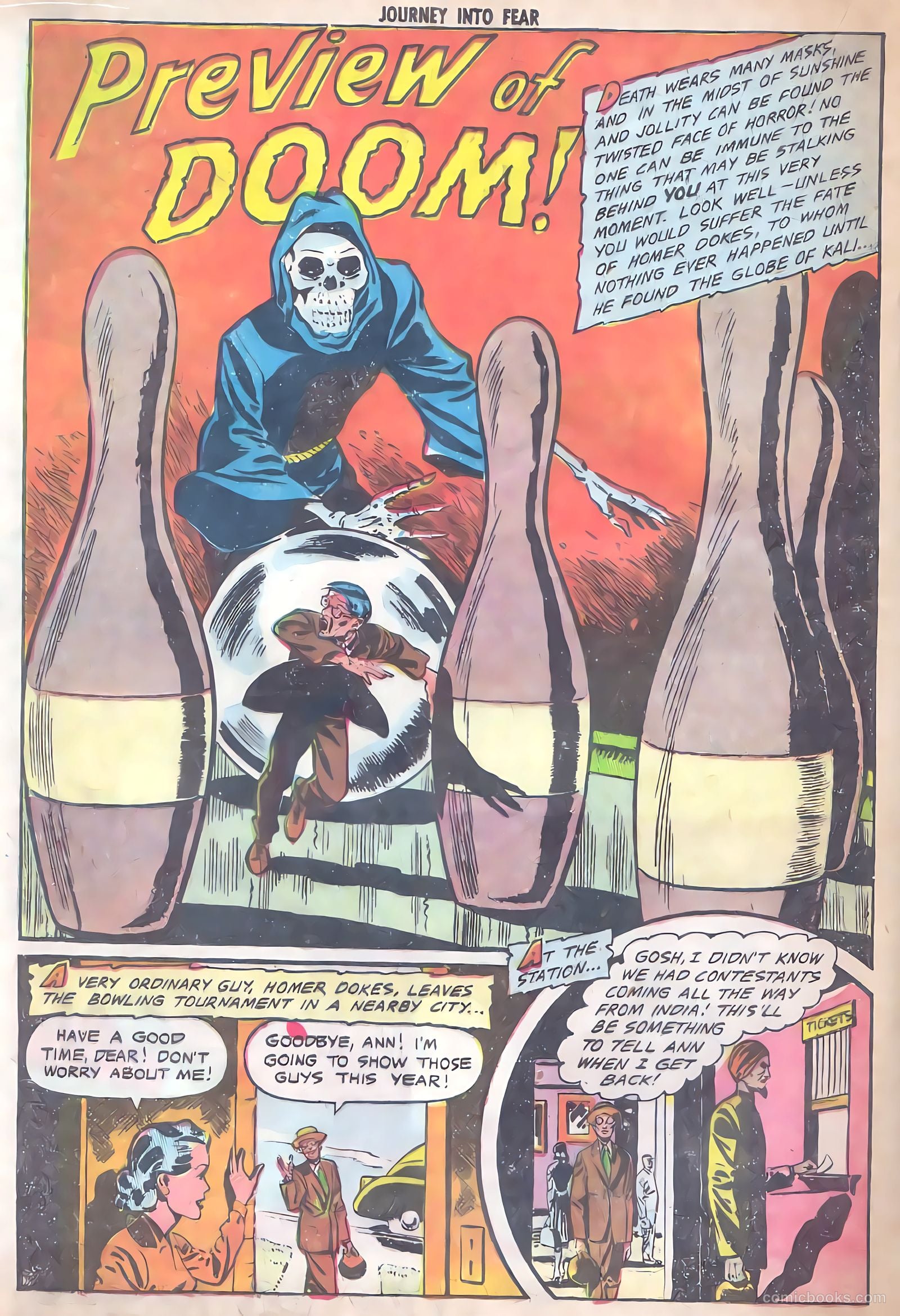 Journey into Fear #9 (1952) — page 20