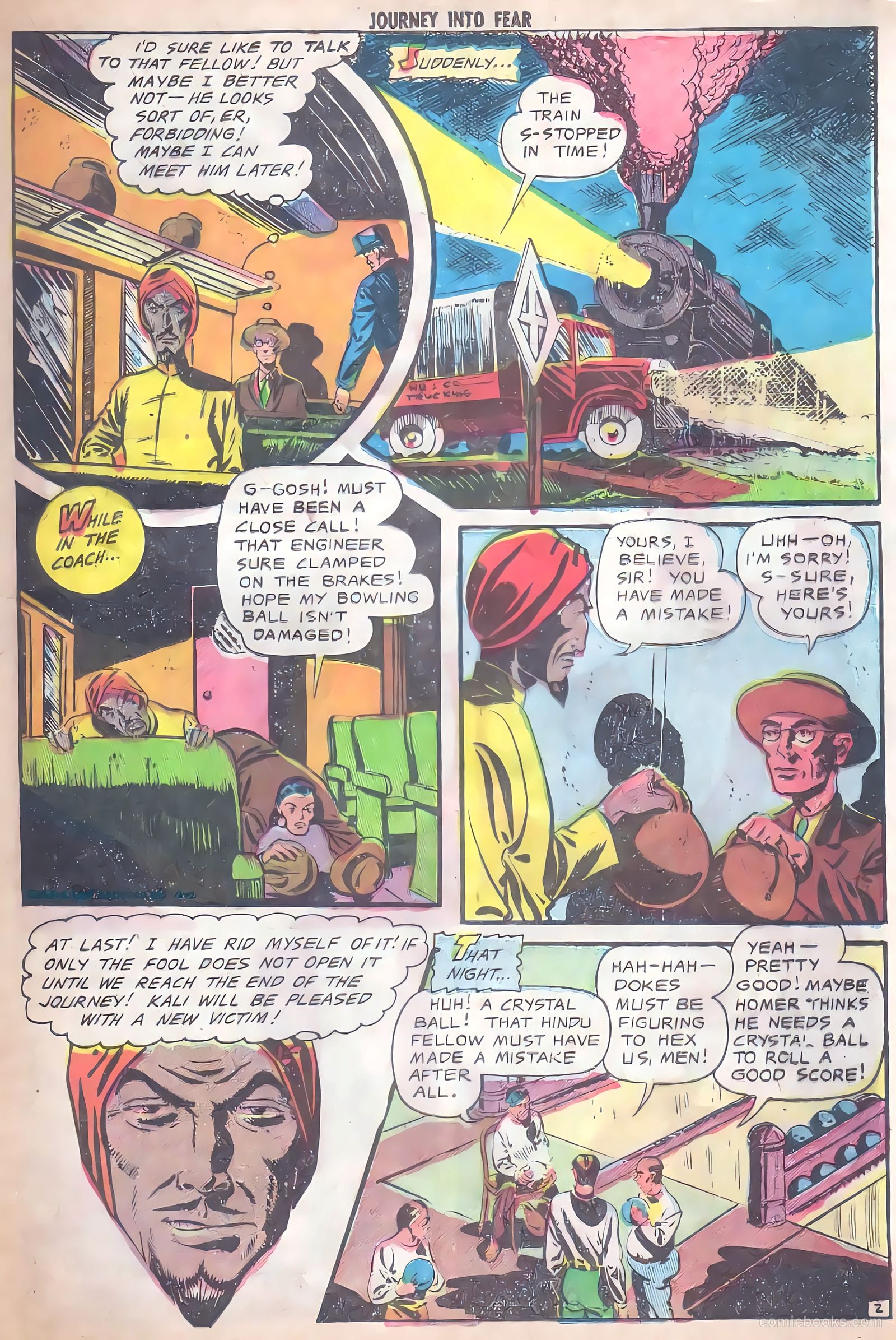 Journey into Fear #9 (1952) — page 21