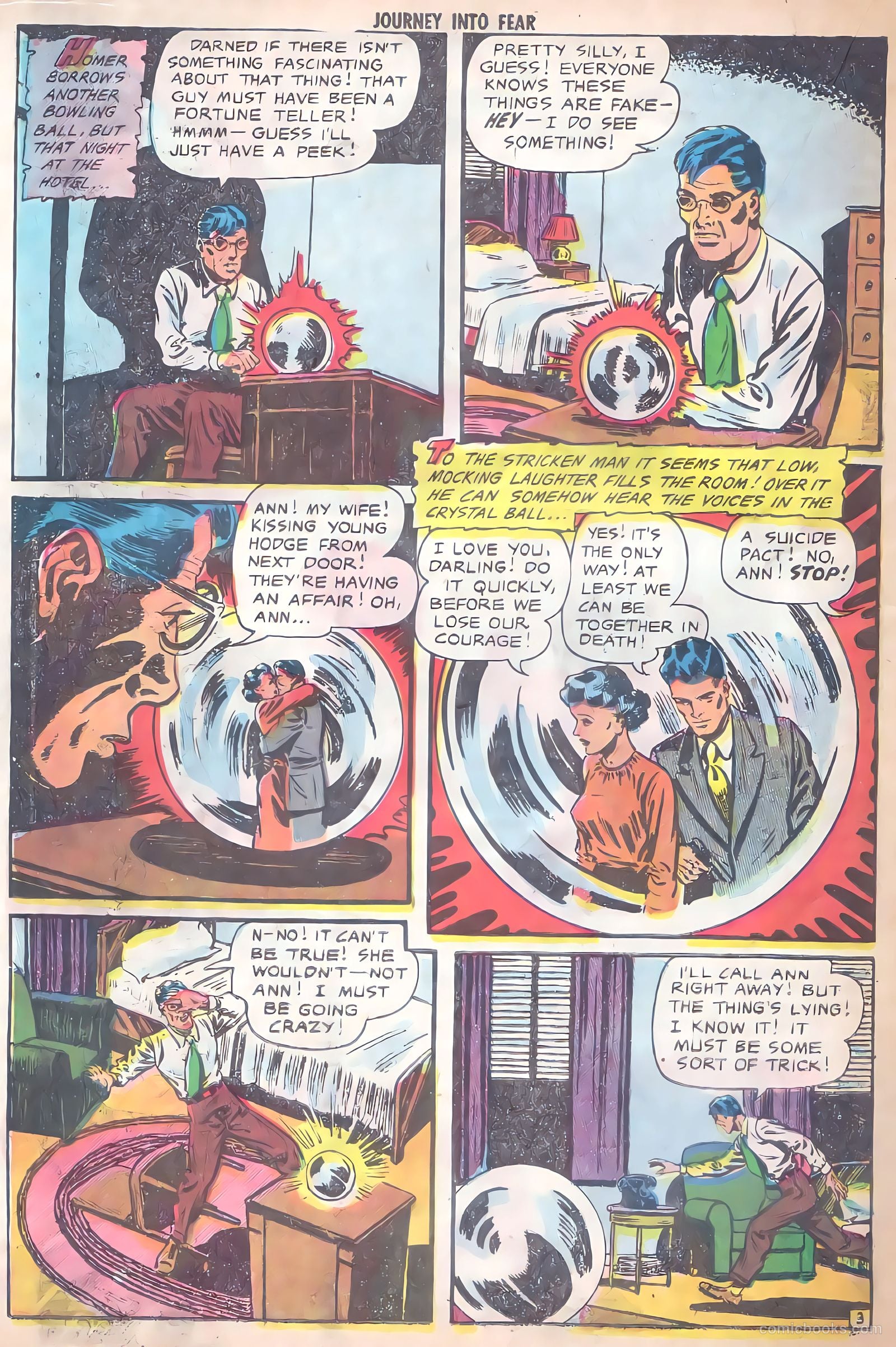 Journey into Fear #9 (1952) — page 22