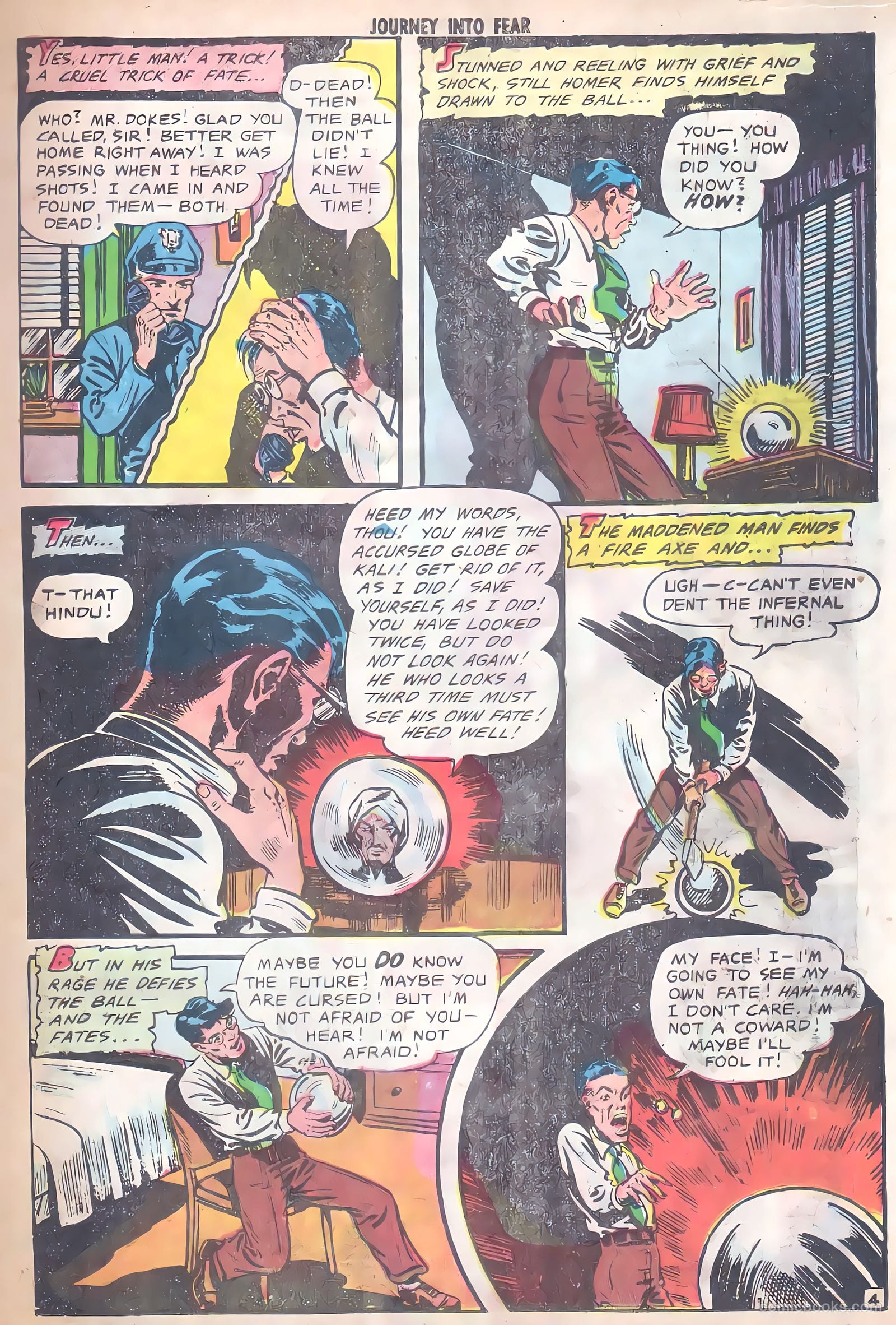 Journey into Fear #9 (1952) — page 23
