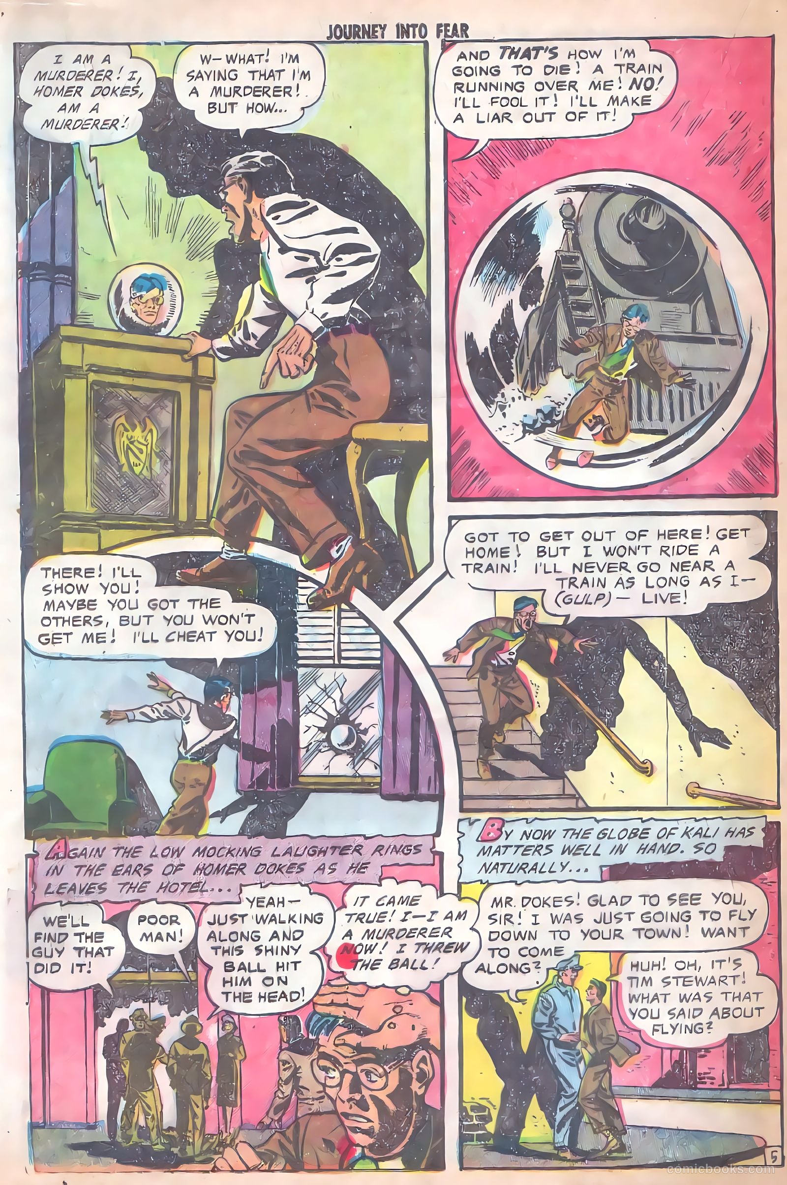 Journey into Fear #9 (1952) — page 24