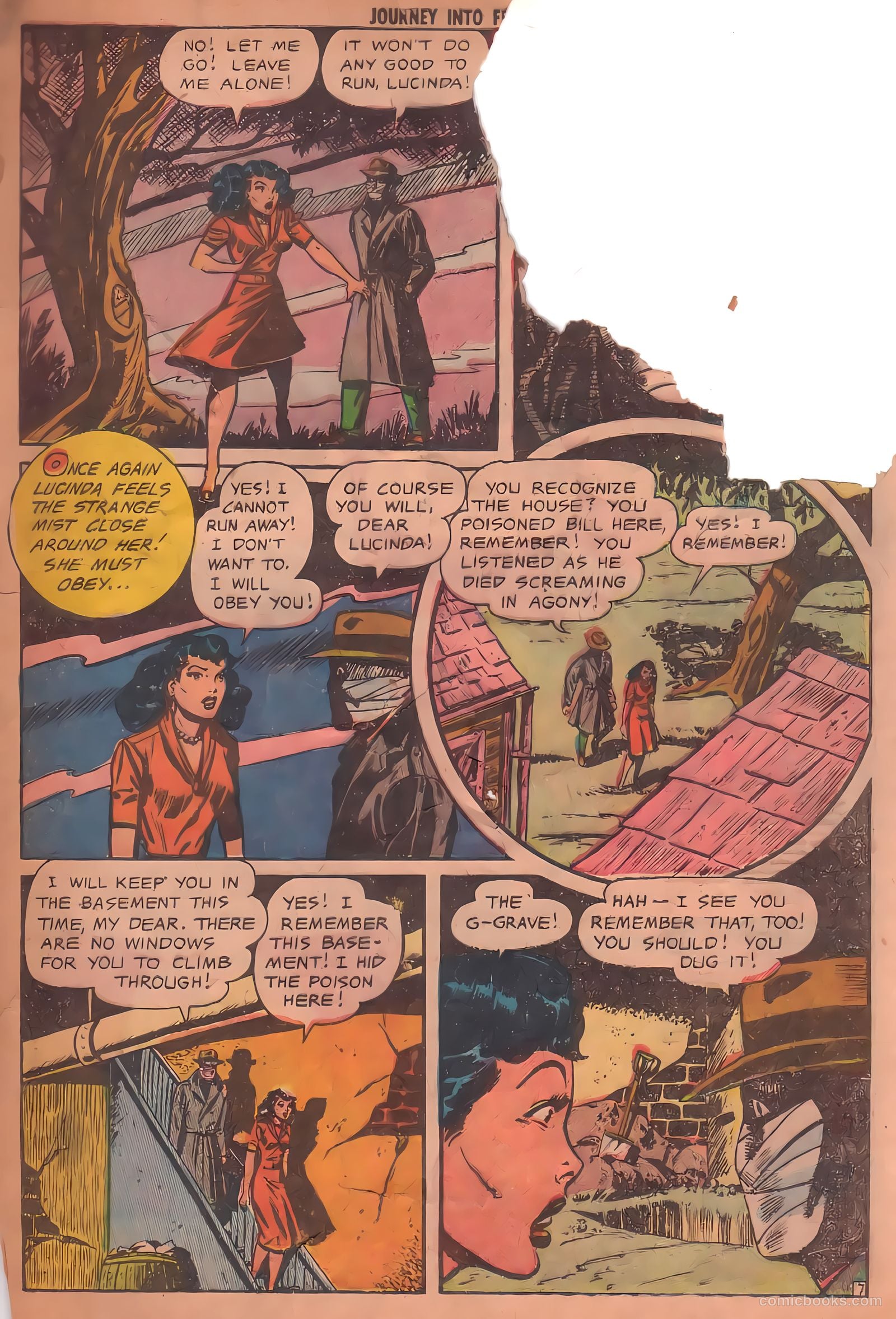 Journey into Fear #9 (1952) — page 33