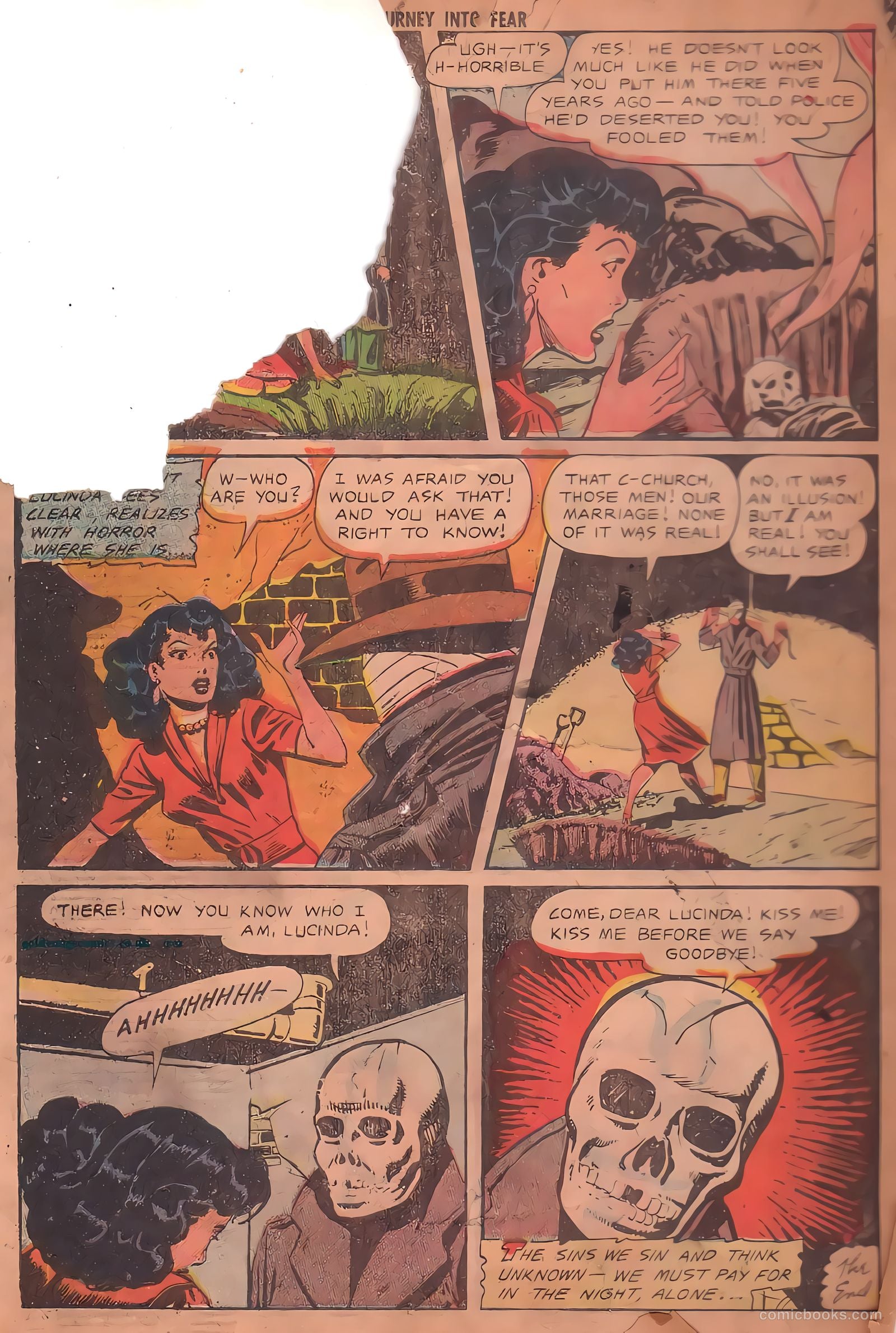 Journey into Fear #9 (1952) — page 34