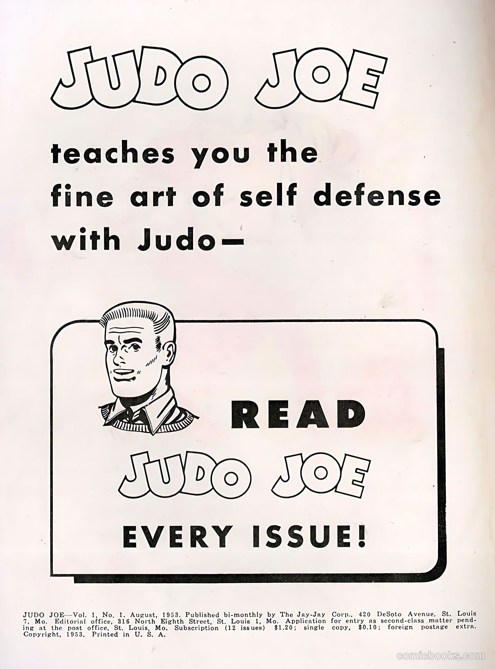 Judo Joe #1 (1958) — page 2