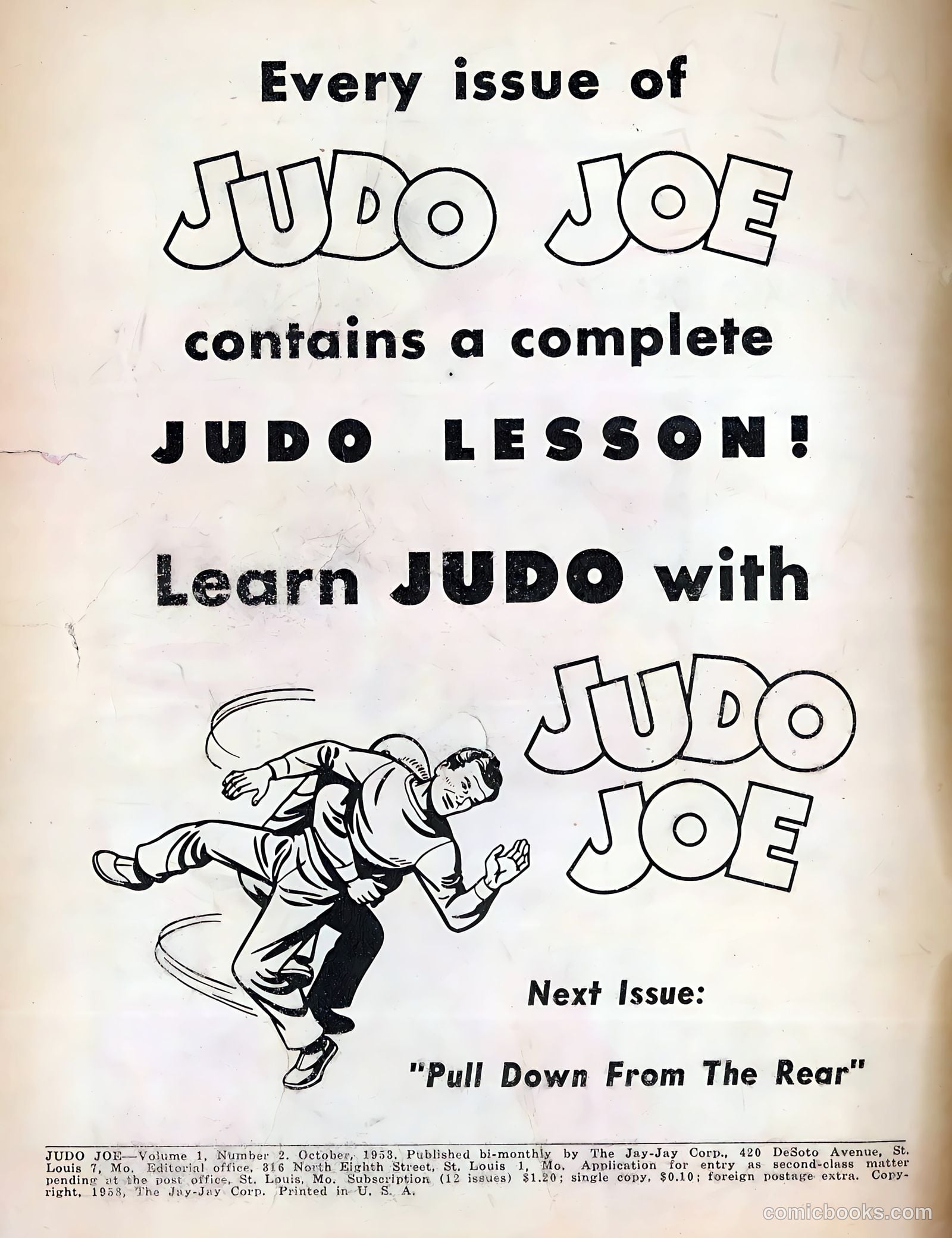 Judo Joe #2 (1958) — page 2