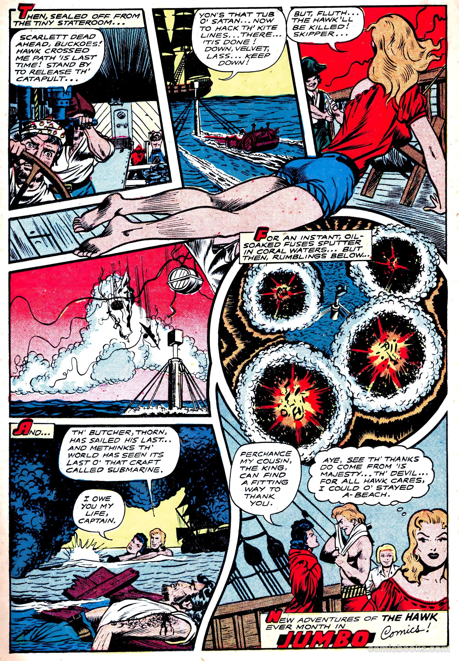 Jumbo Comics #105 (1947, Real Adventures Pub. Co., Inc.) — page 20 of 52
