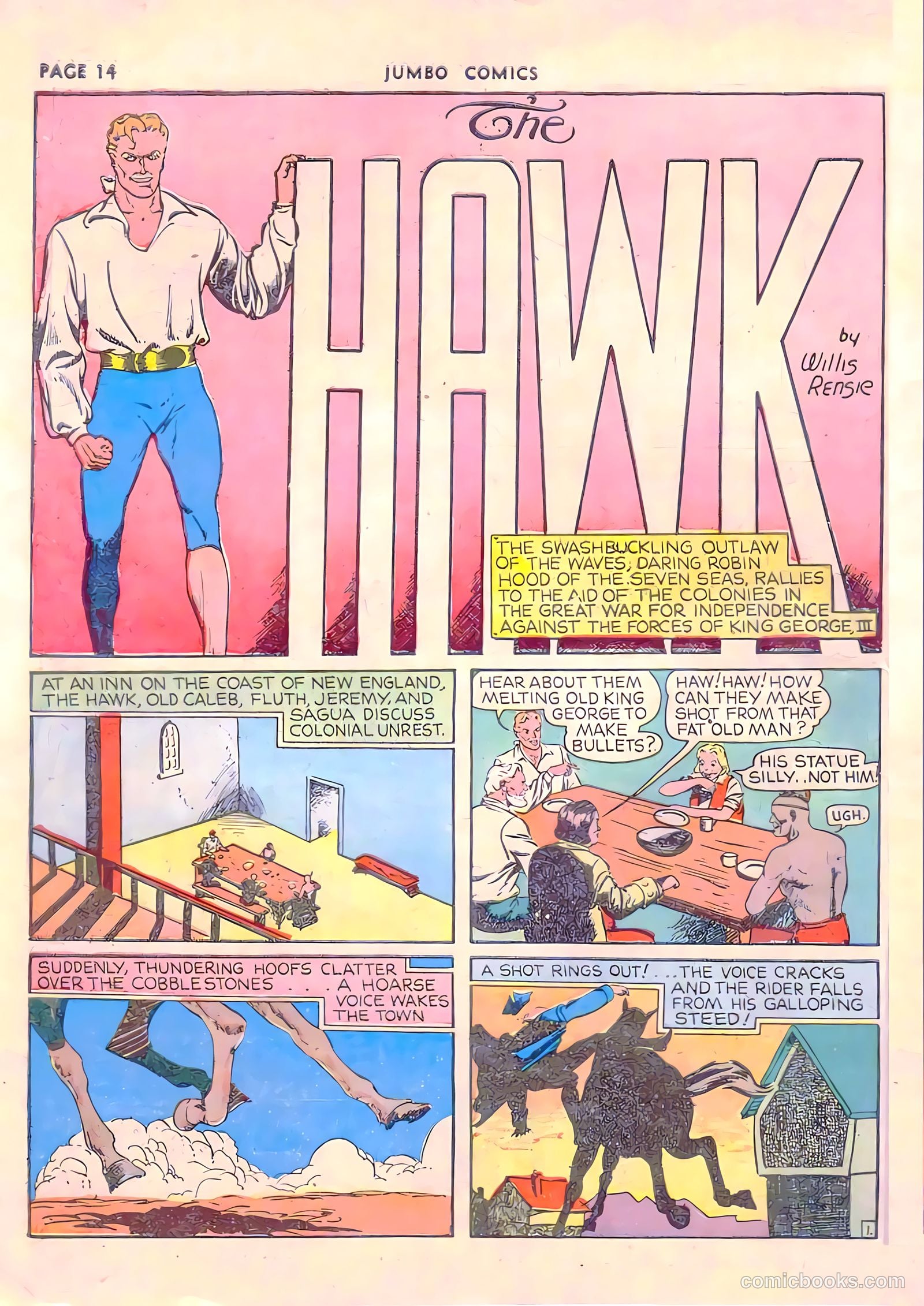 Jumbo Comics #19 (1940) — page 16 of 67