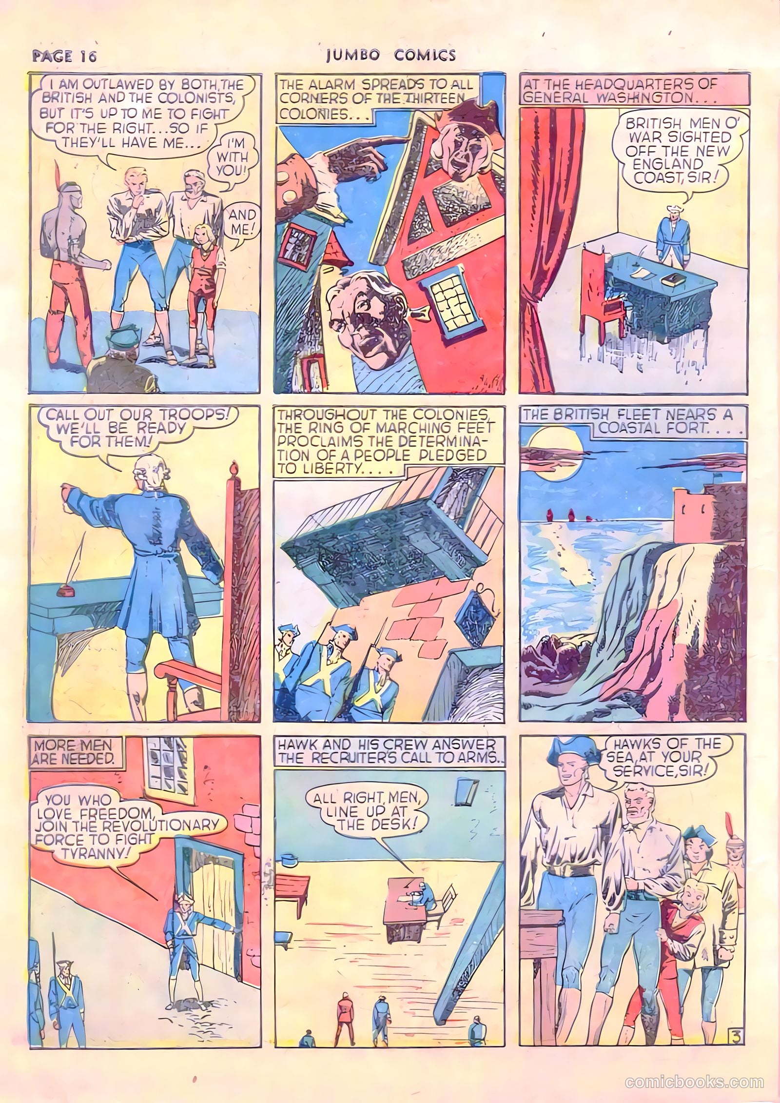 Jumbo Comics #19 (1940) — page 18 of 67