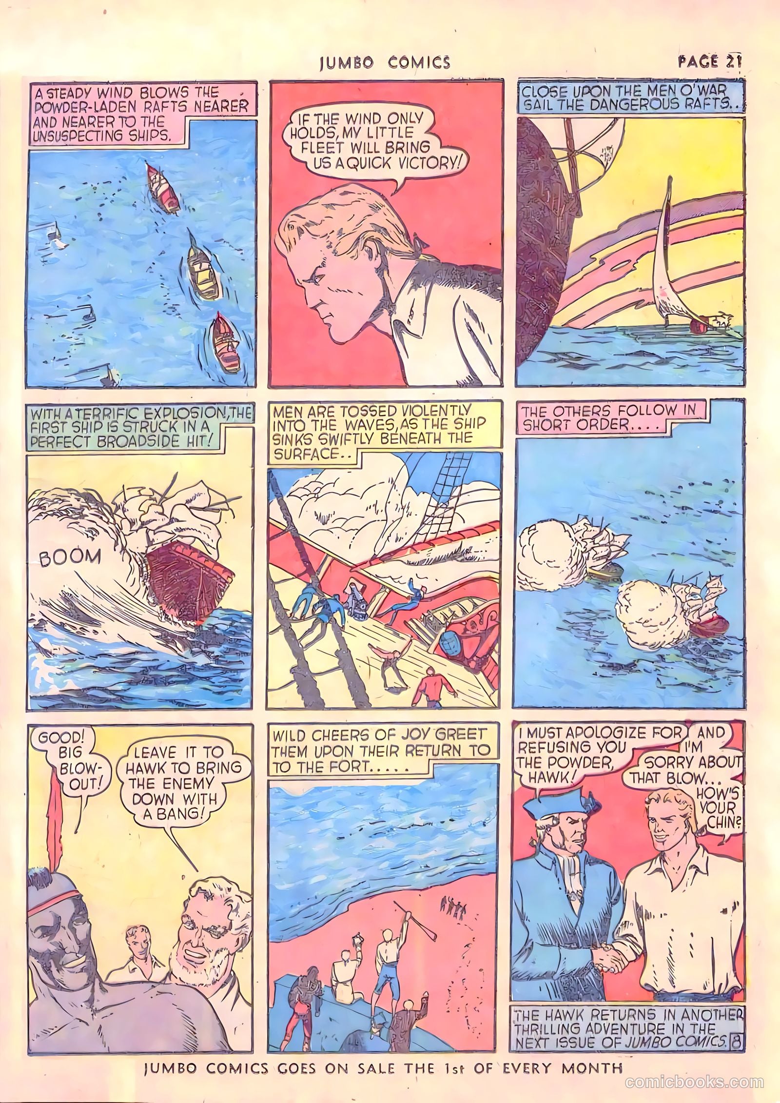 Jumbo Comics #19 (1940) — page 23 of 67