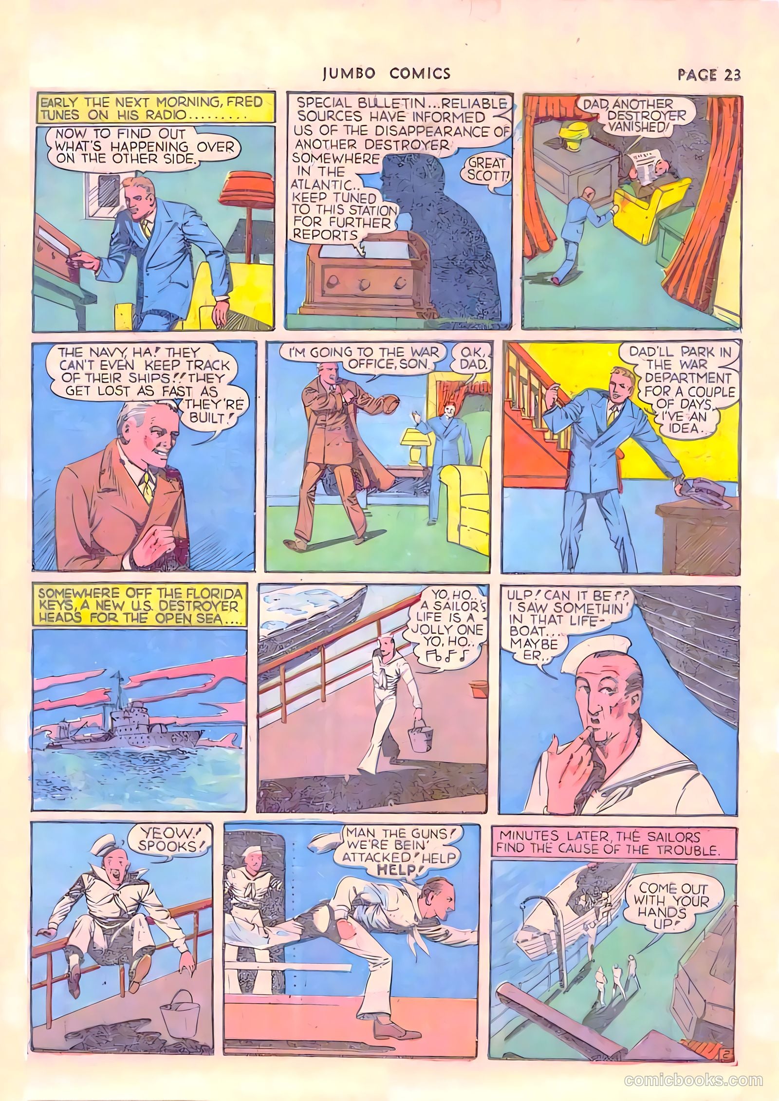Jumbo Comics #19 (1940) — page 25 of 67