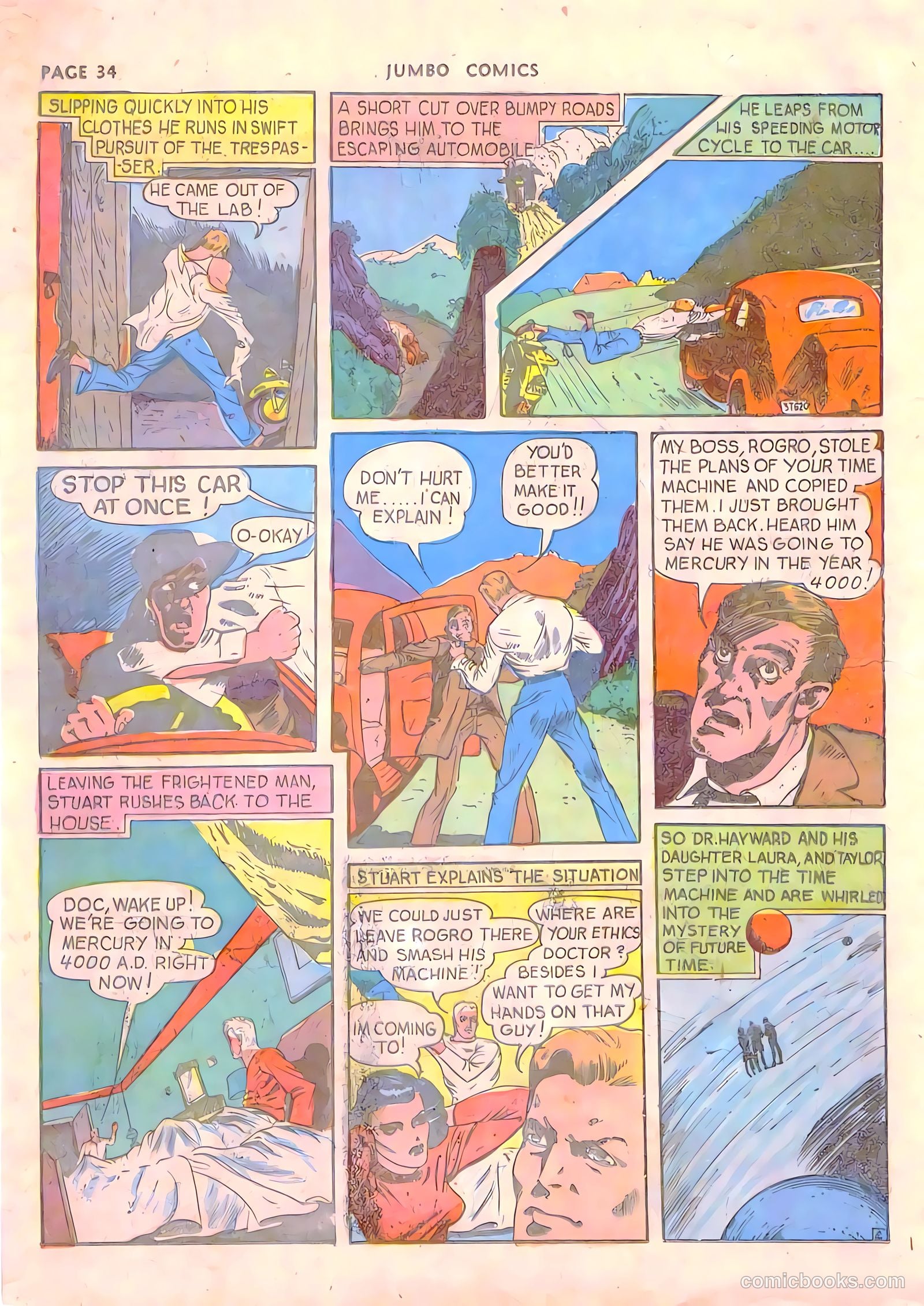 Jumbo Comics #19 (1940) — page 36 of 67