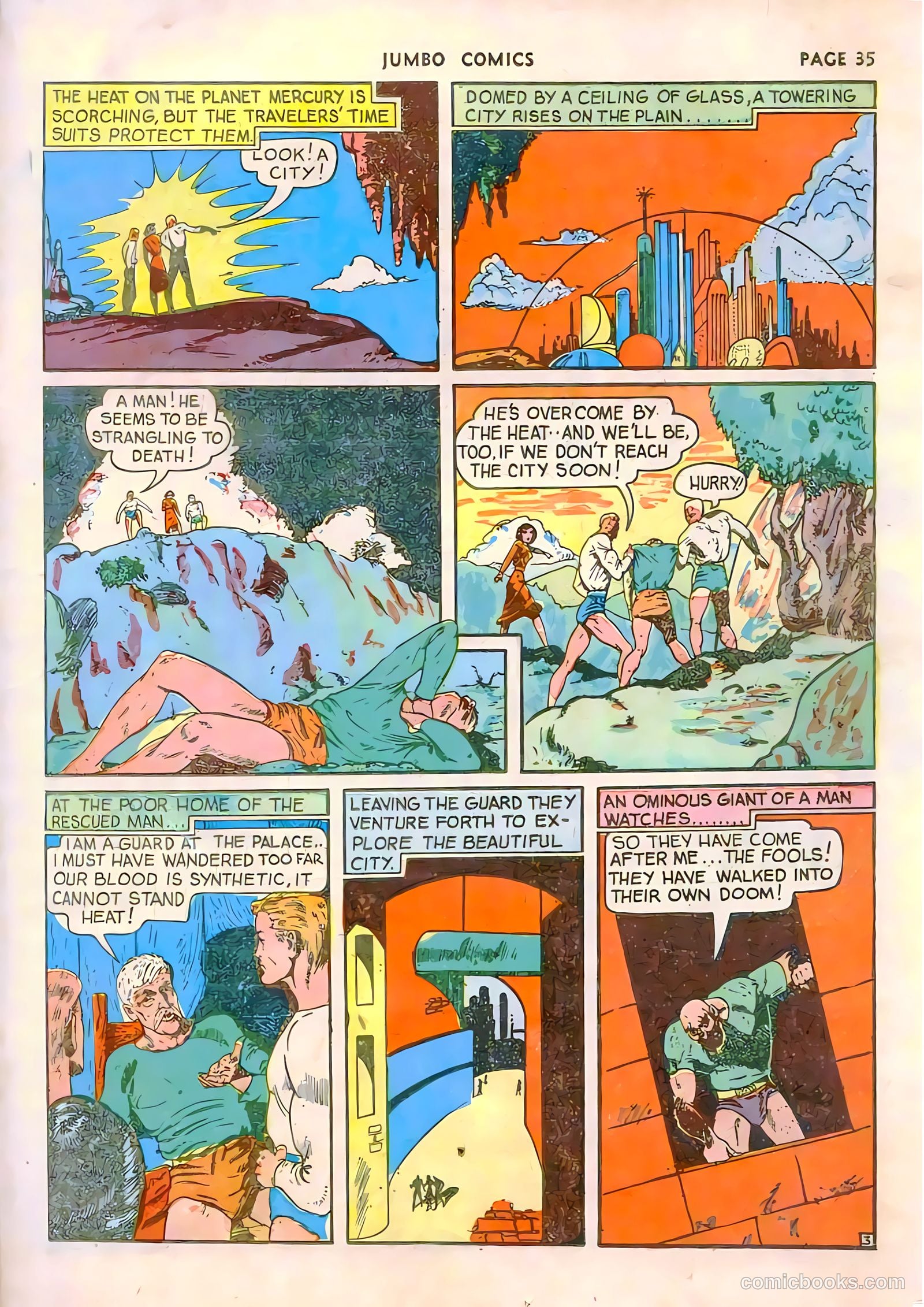 Jumbo Comics #19 (1940) — page 37 of 67