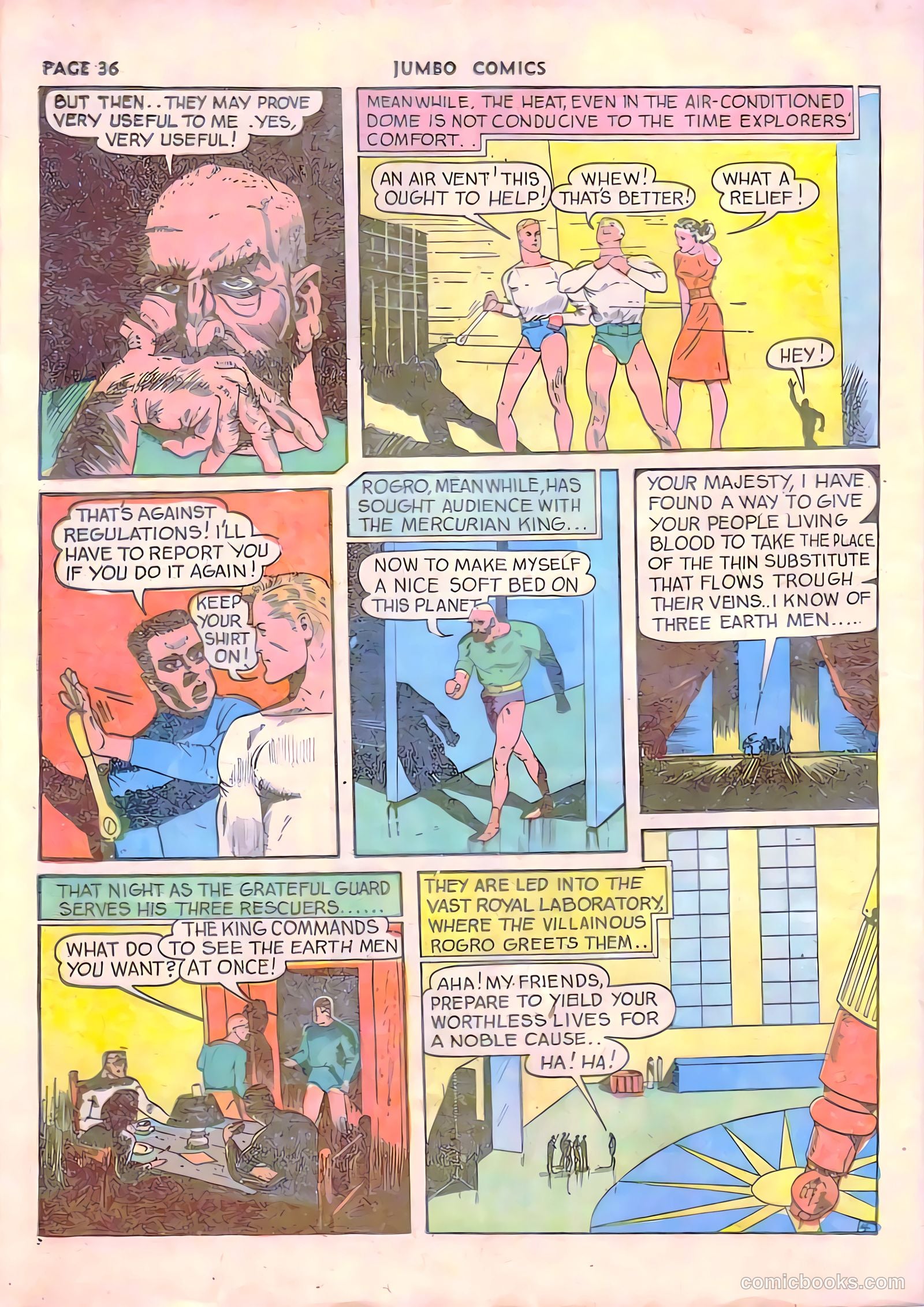 Jumbo Comics #19 (1940) — page 38 of 67