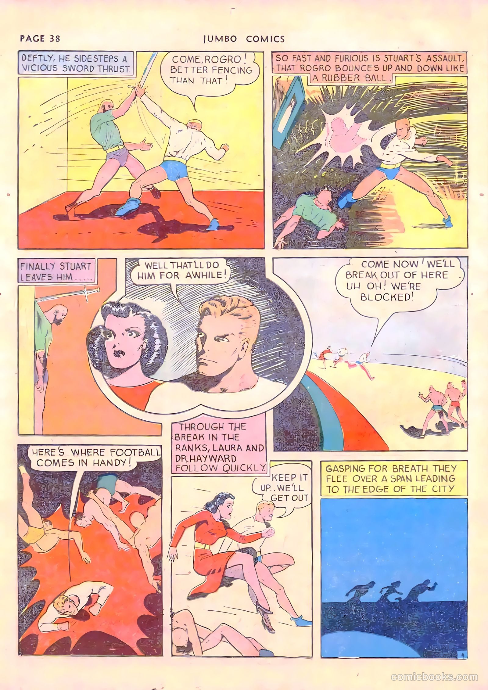 Jumbo Comics #19 (1940) — page 40 of 67