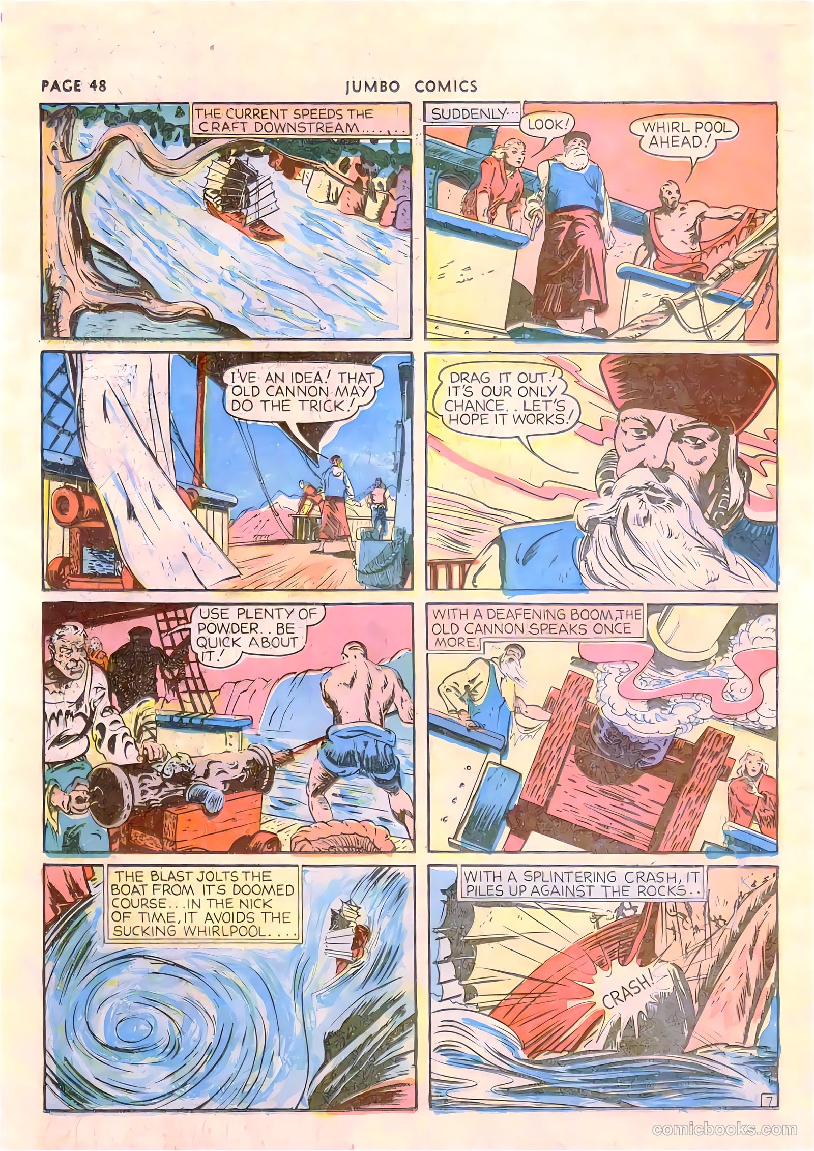 Jumbo Comics #19 (1940) — page 50 of 67